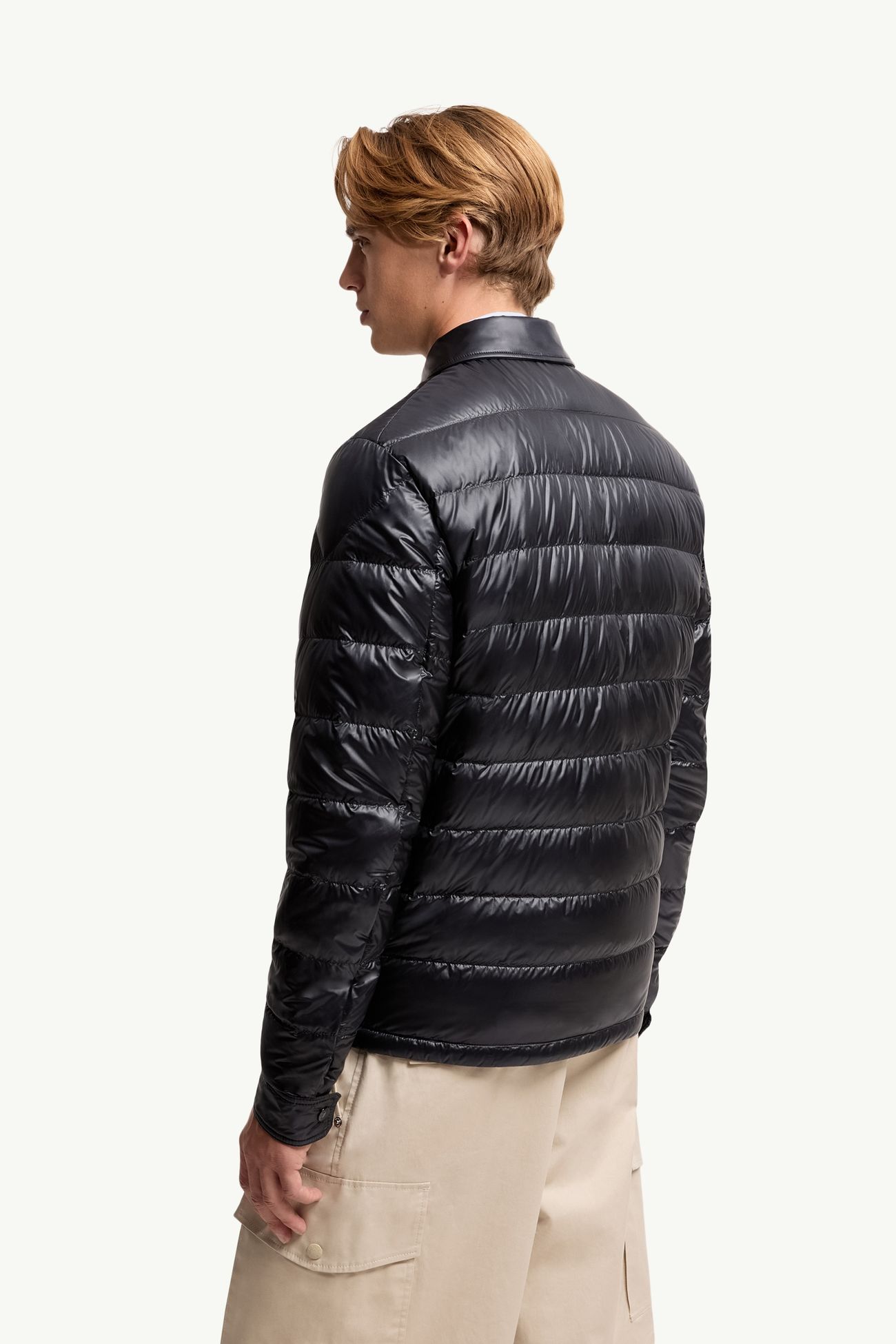 Chaqueta camisera con plumón Mourillon Hombre Azul marino Moncler 4