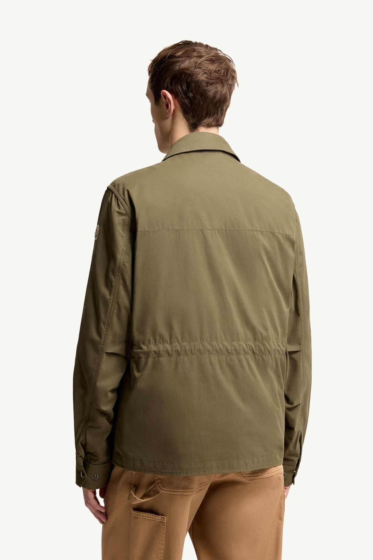 Roquille 3-in-1 Reversible Down Shirt Jacket Men Olive Green Moncler 4