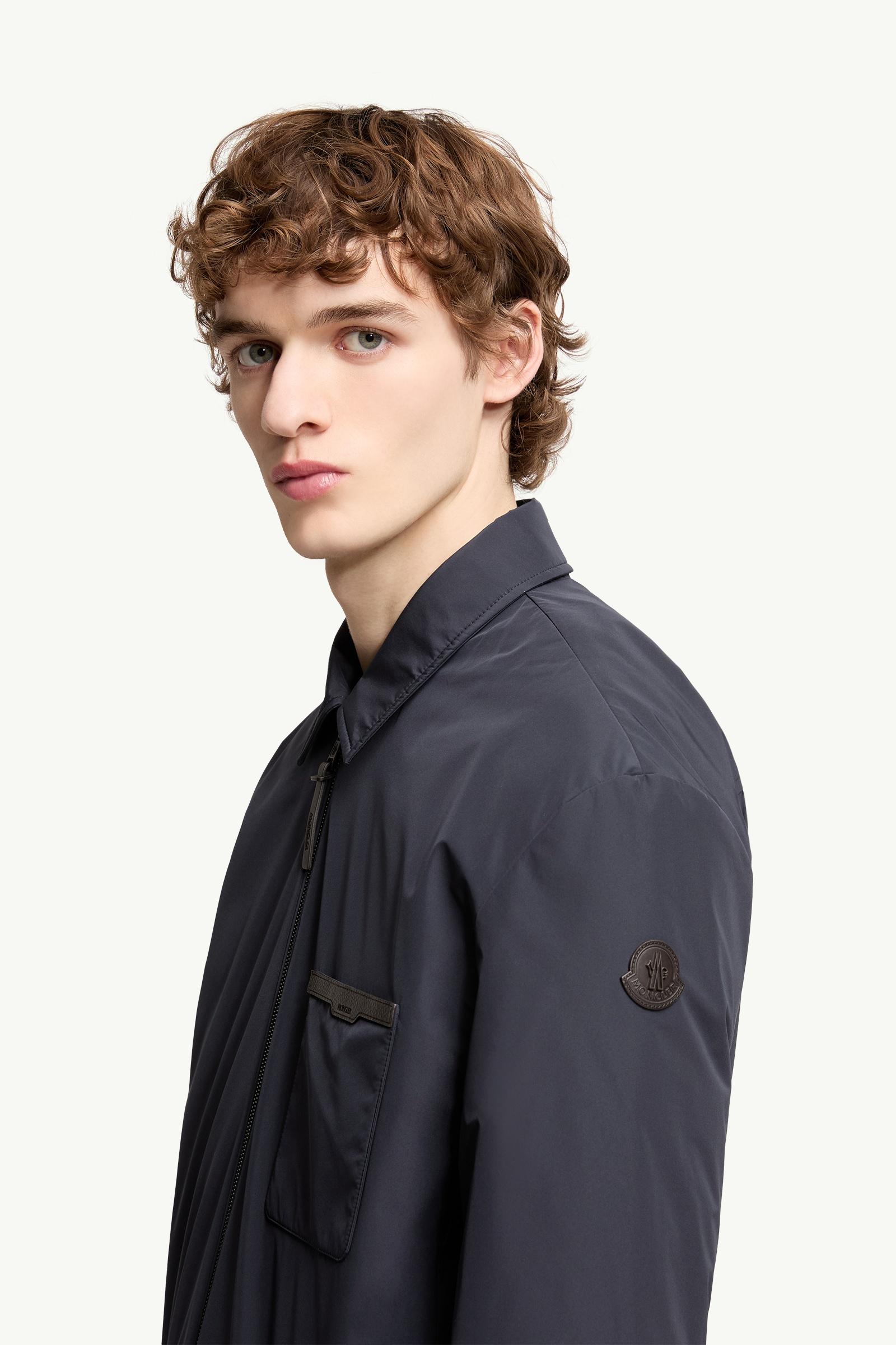 Navy Blue Tollymore Down Shirt Jacket - All Down Jackets for Men