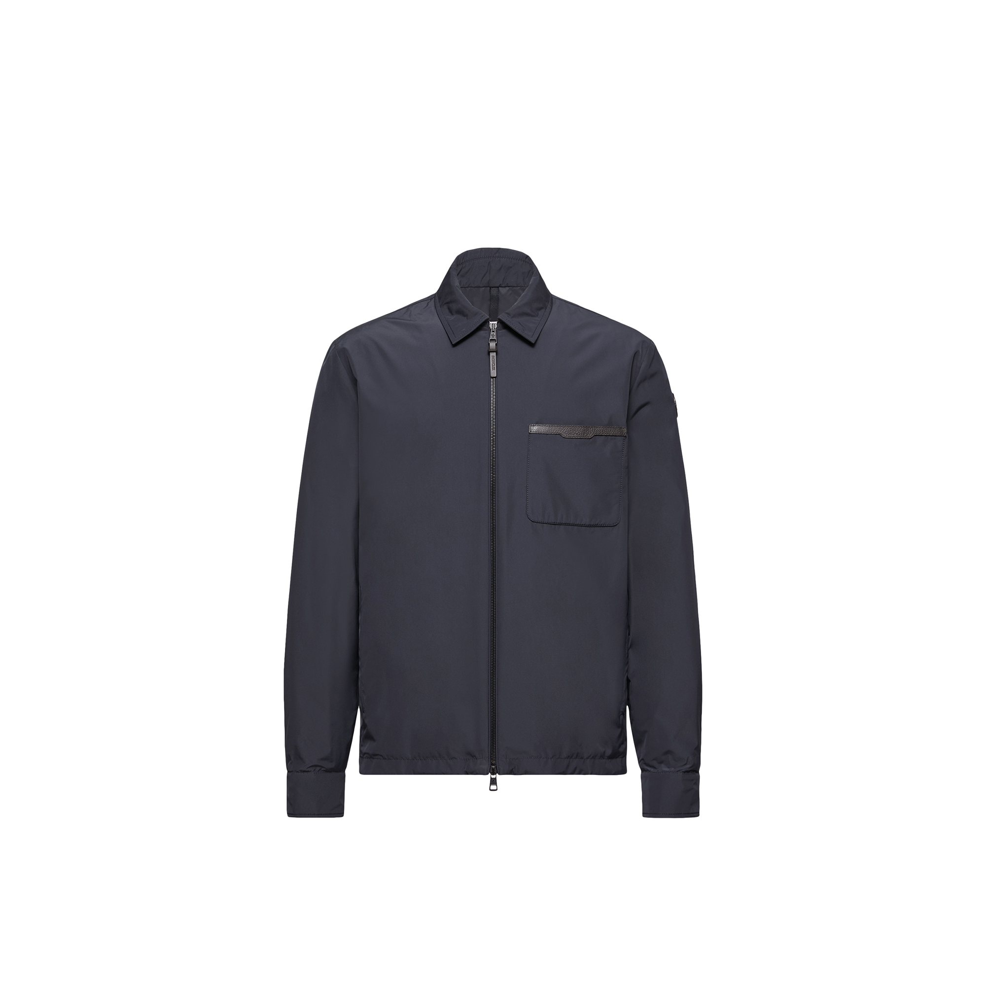 Moncler   Tollymore Down Shirt Jacket for Men in Blue, Size: 38