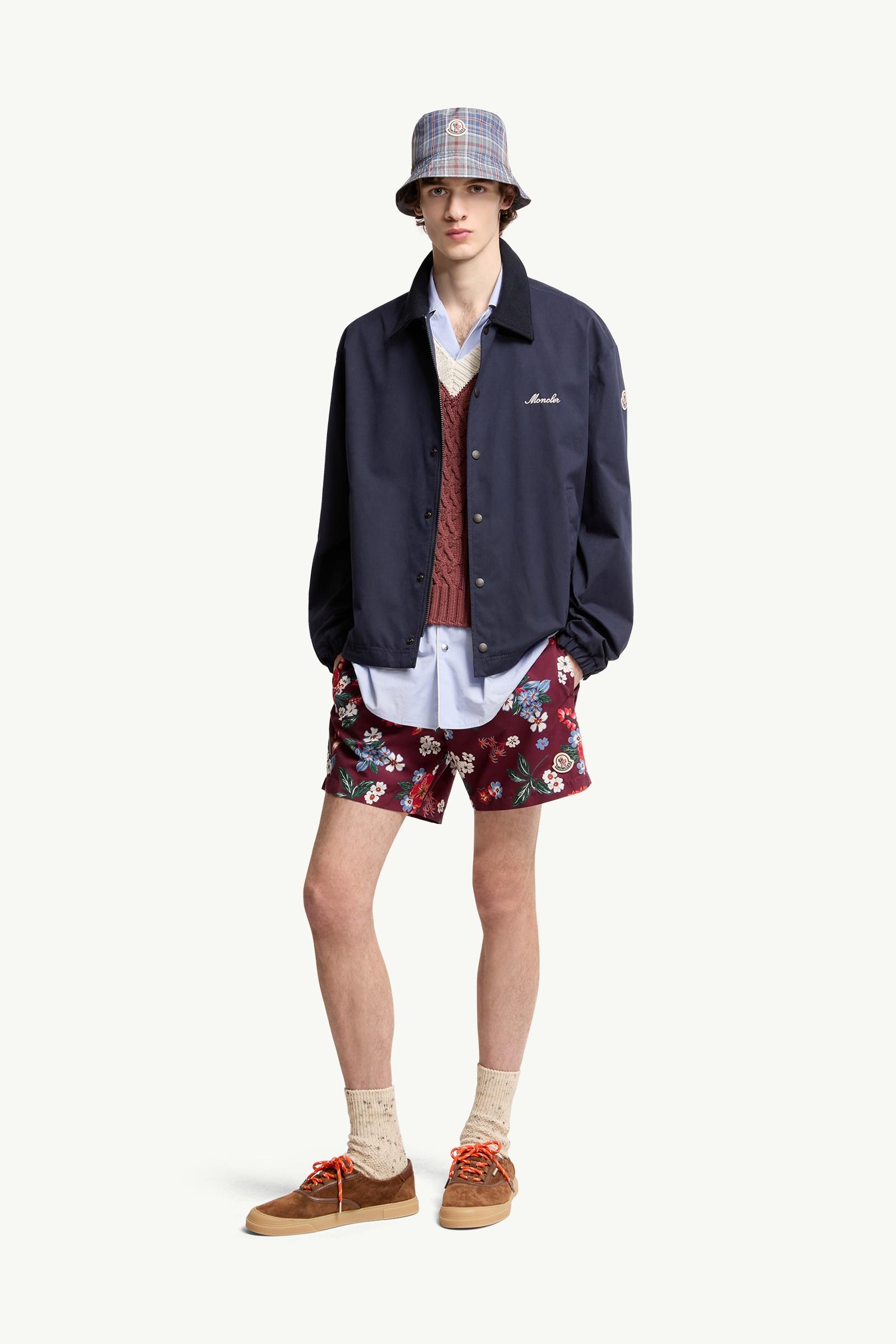 Navy Blue Arinell Shirt Jacket - Shirt Jackets for Men | Moncler US