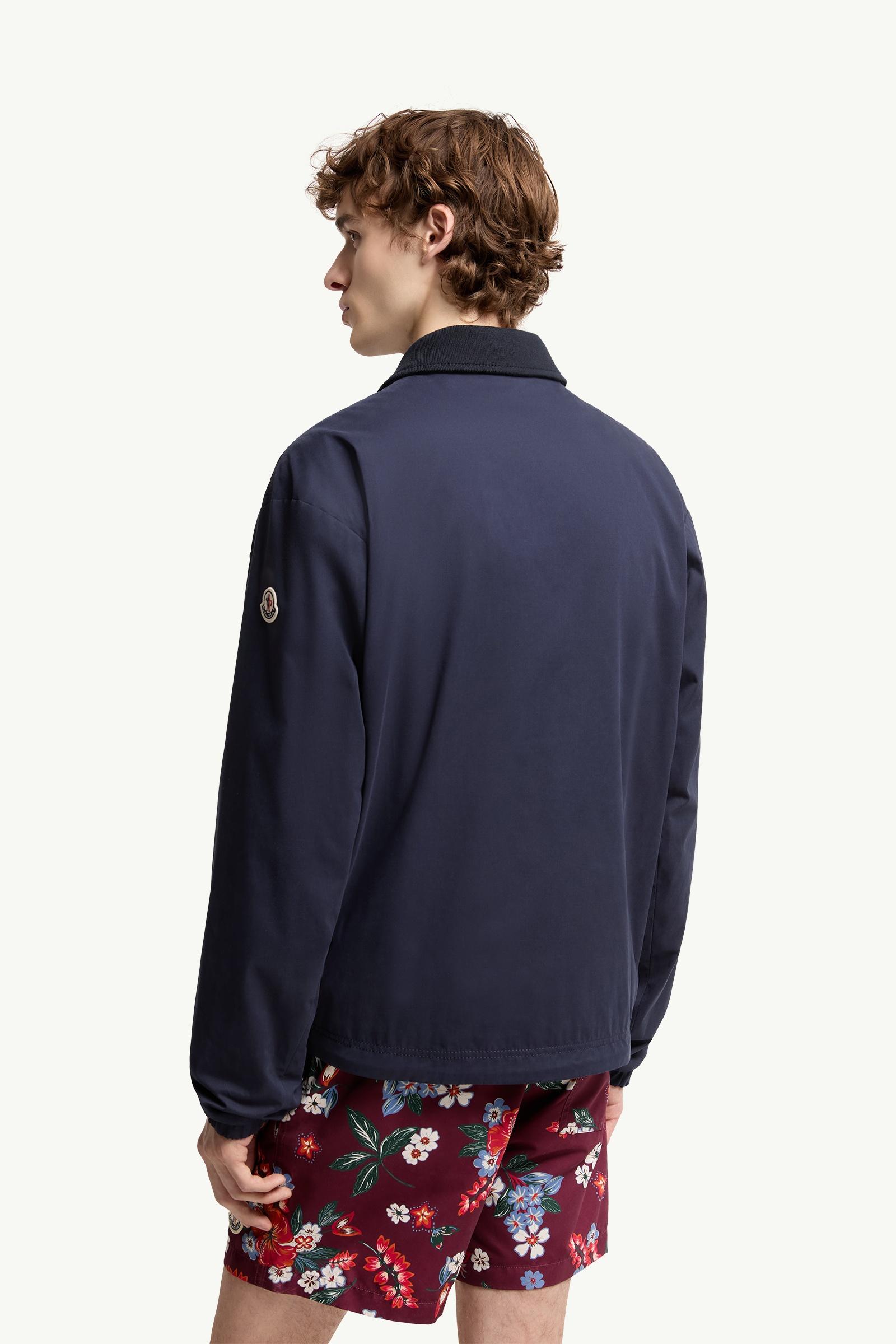 Navy Blue Arinell Shirt Jacket - Shirt Jackets for Men | Moncler US