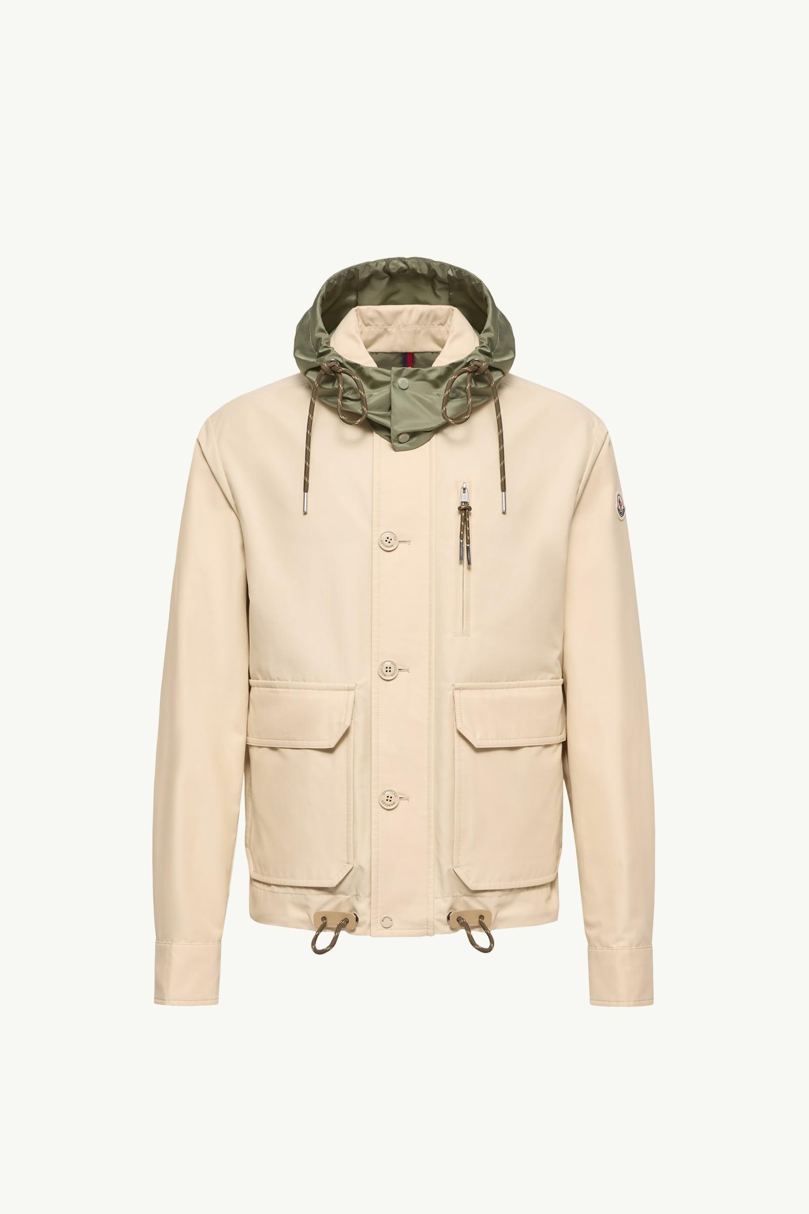 Chaqueta camisera de sarga Montmirail Hombre Beige Claro Moncler, 1 of 0