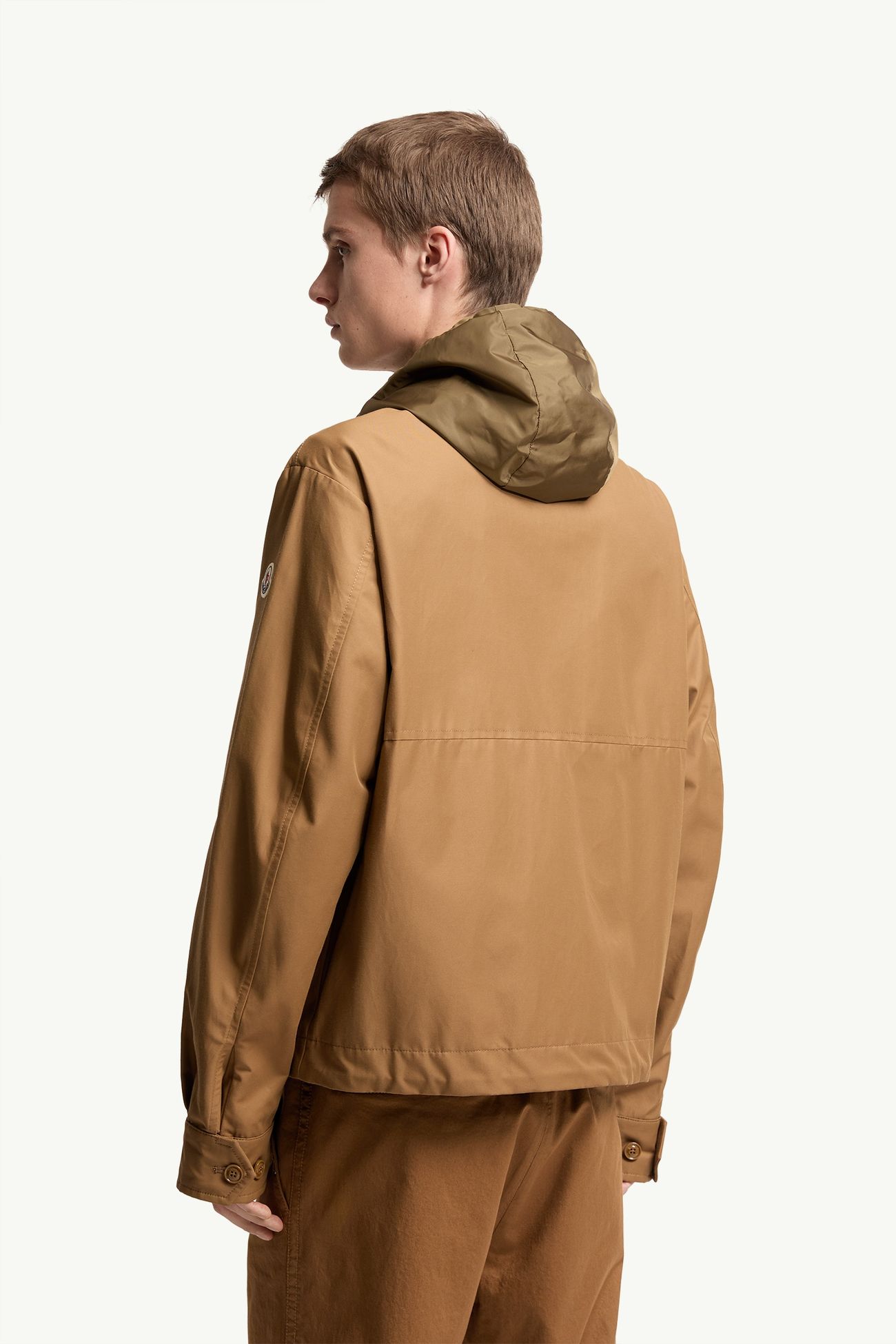 Montmirail Hemdjacke aus Twill Herren Camel-Beige Moncler 4