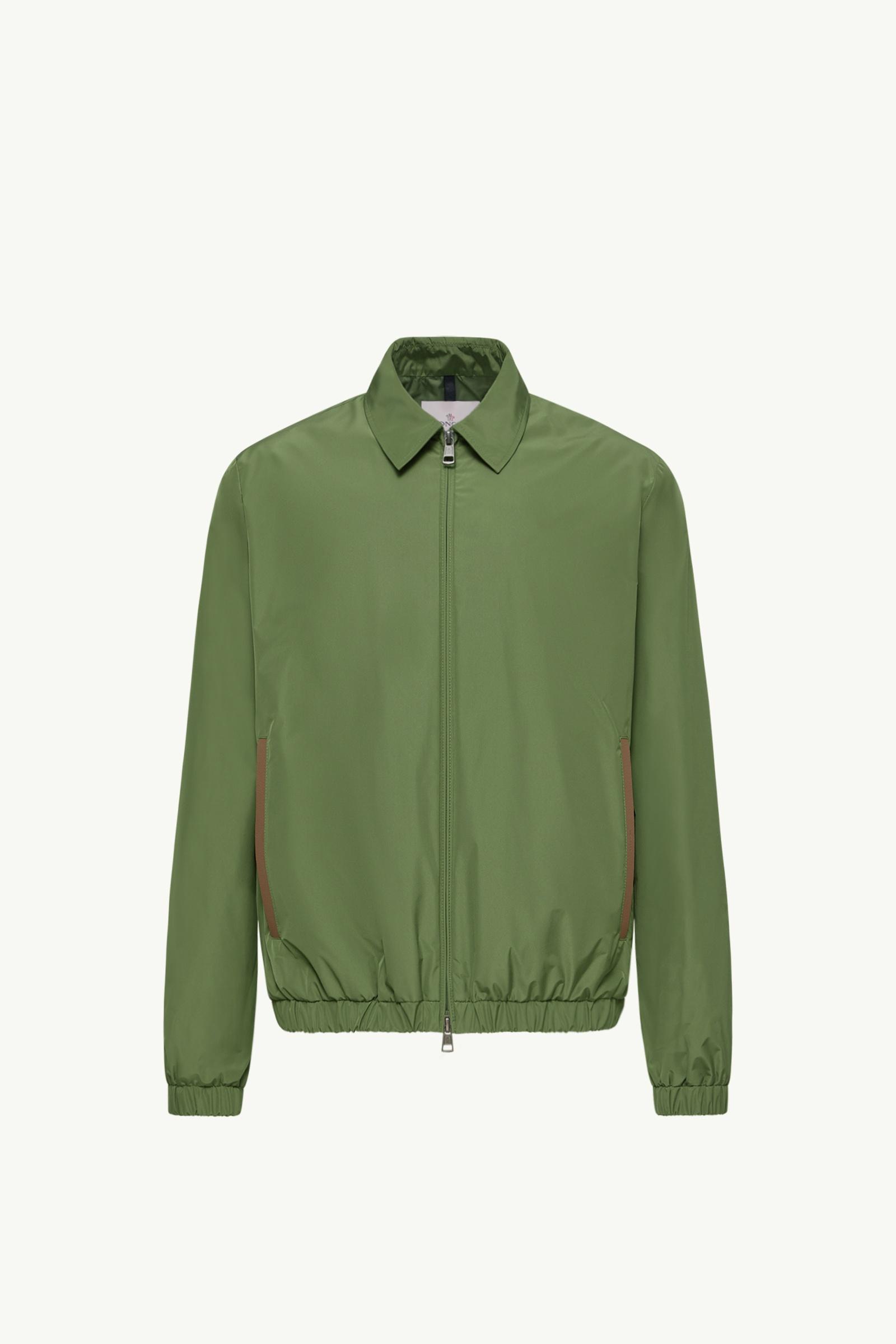 Green Socot Shirt Jacket - Windbreakers & Raincoats for Men