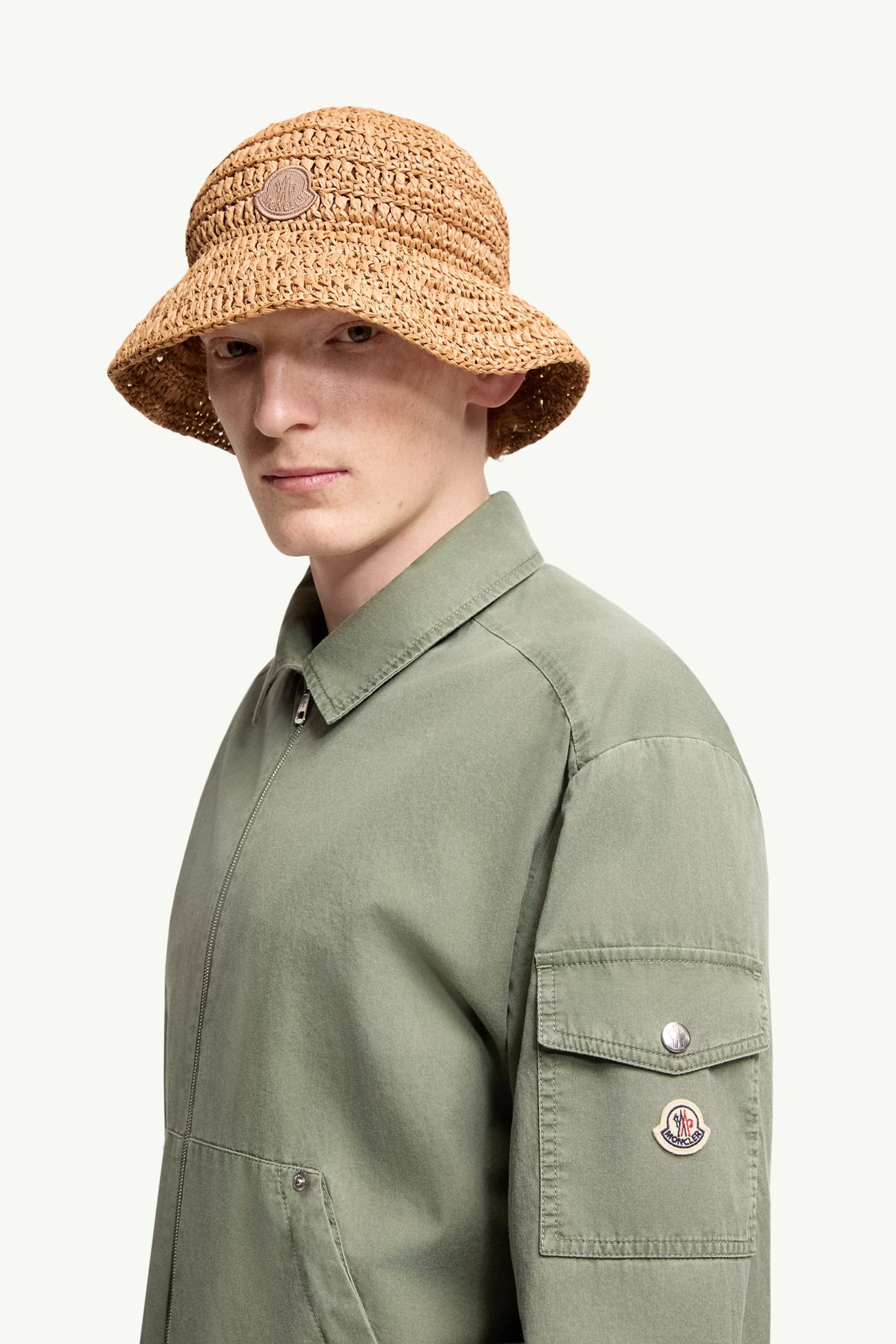 Giacca Camicia Havas Uomo Verde Salvia Moncler 1