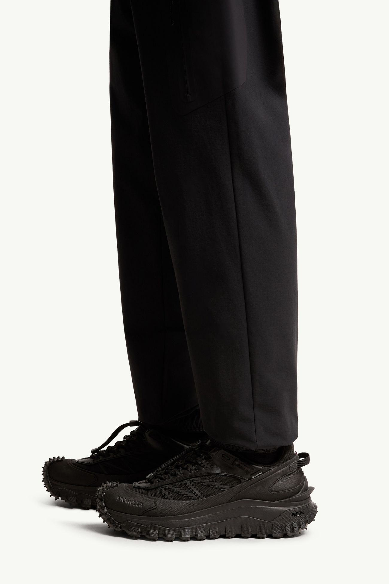 Logo Sweatpants Men Black Moncler 1