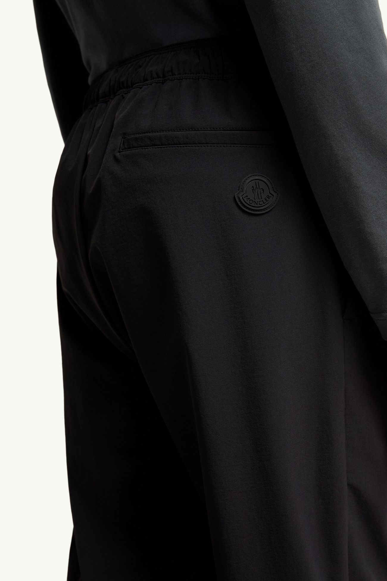 Logo Track Pants Men Black Moncler 5