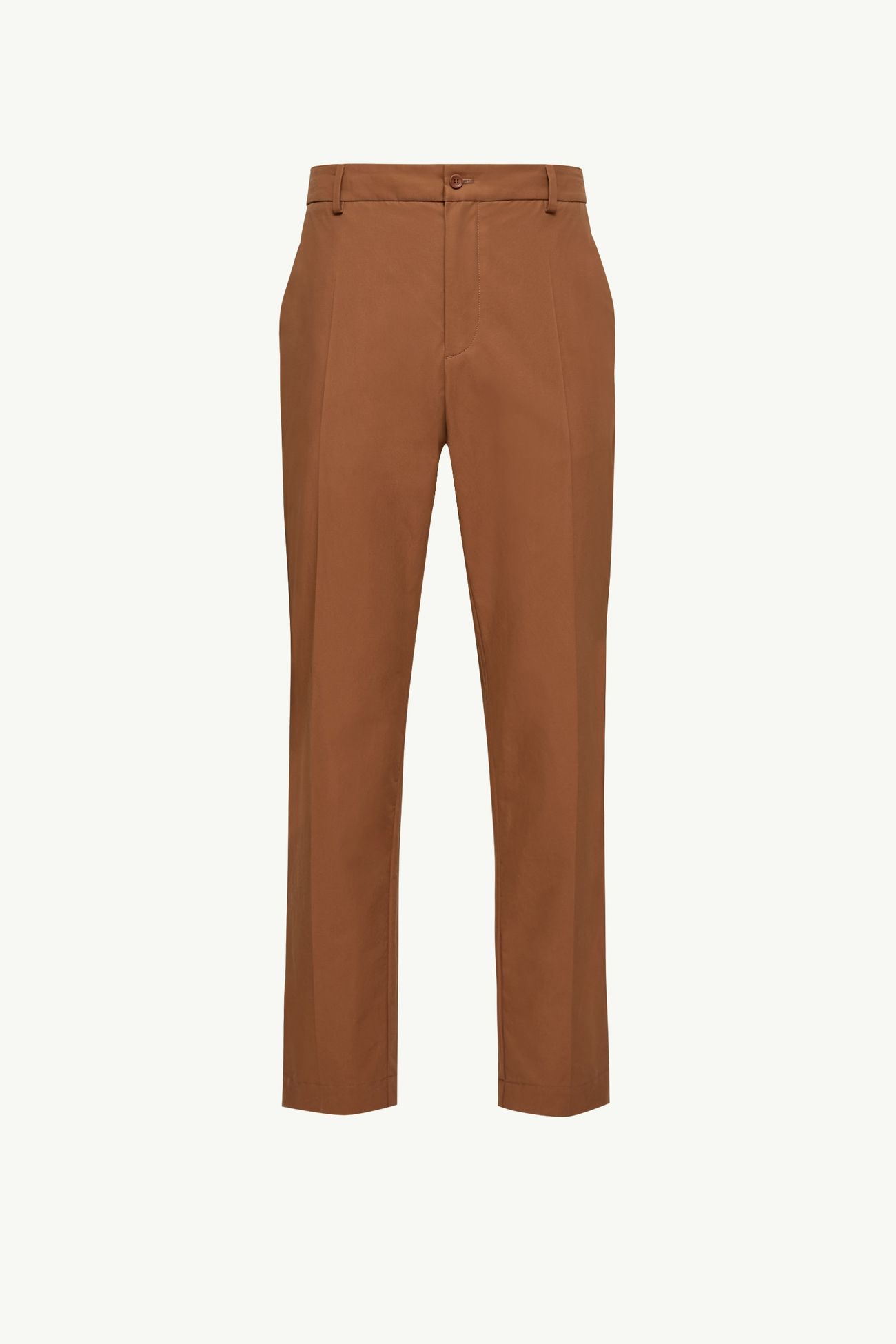 Hose aus einer technischen Baumwollmischung Herren Hellbraun Moncler 2