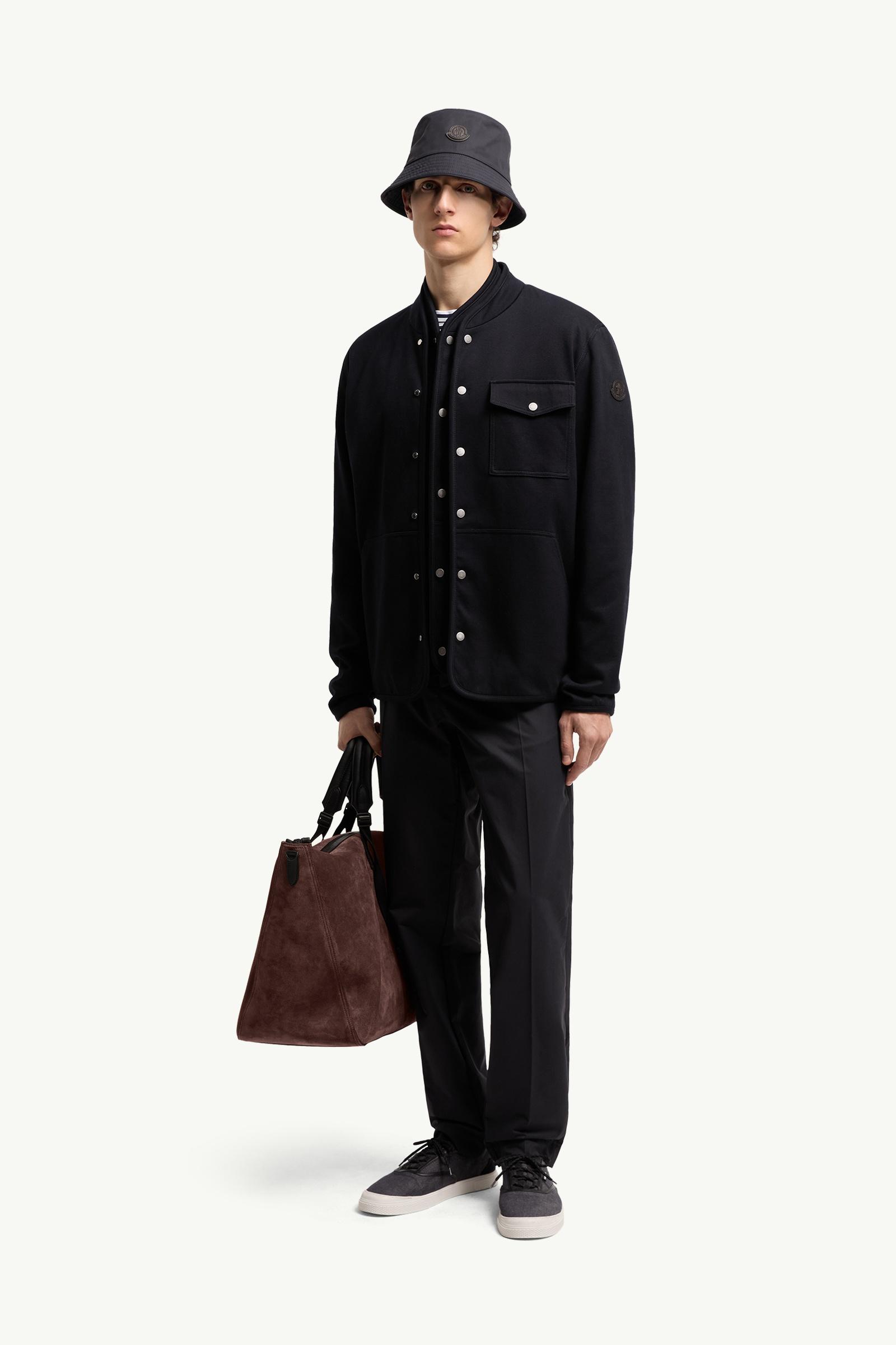 Navy Blue Technical Cotton Blend Pants - Pants & Shorts for Men