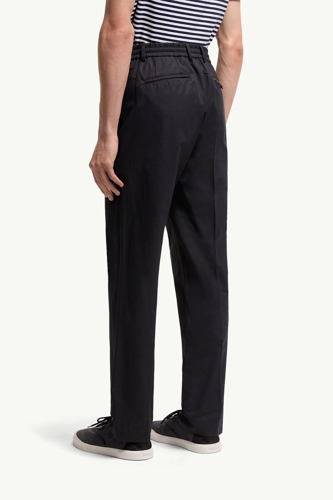 Hose aus einer technischen Baumwollmischung Herren Navyblau Moncler 4