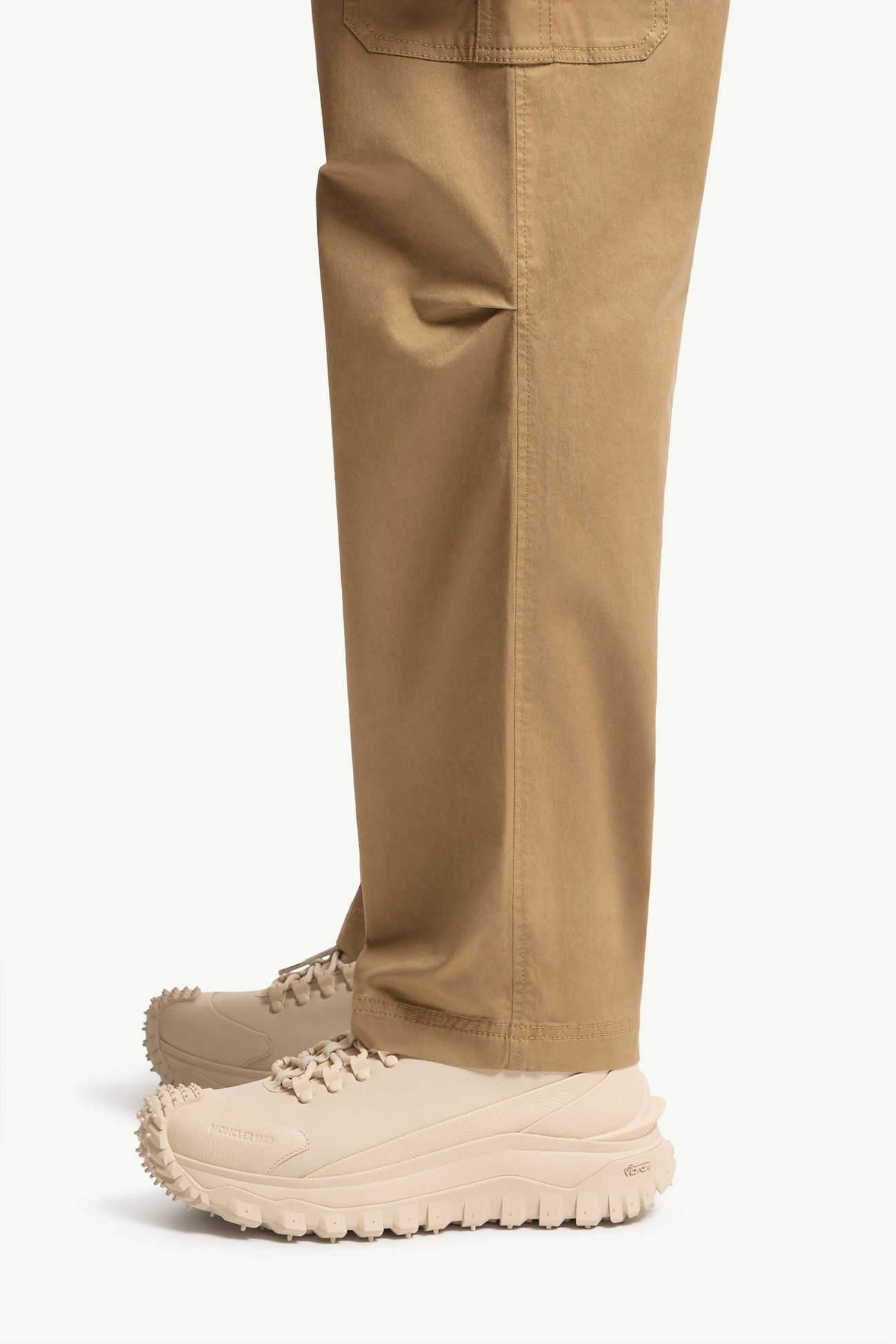 Cargohose aus Baumwollgabardine Herren Beige Moncler 1