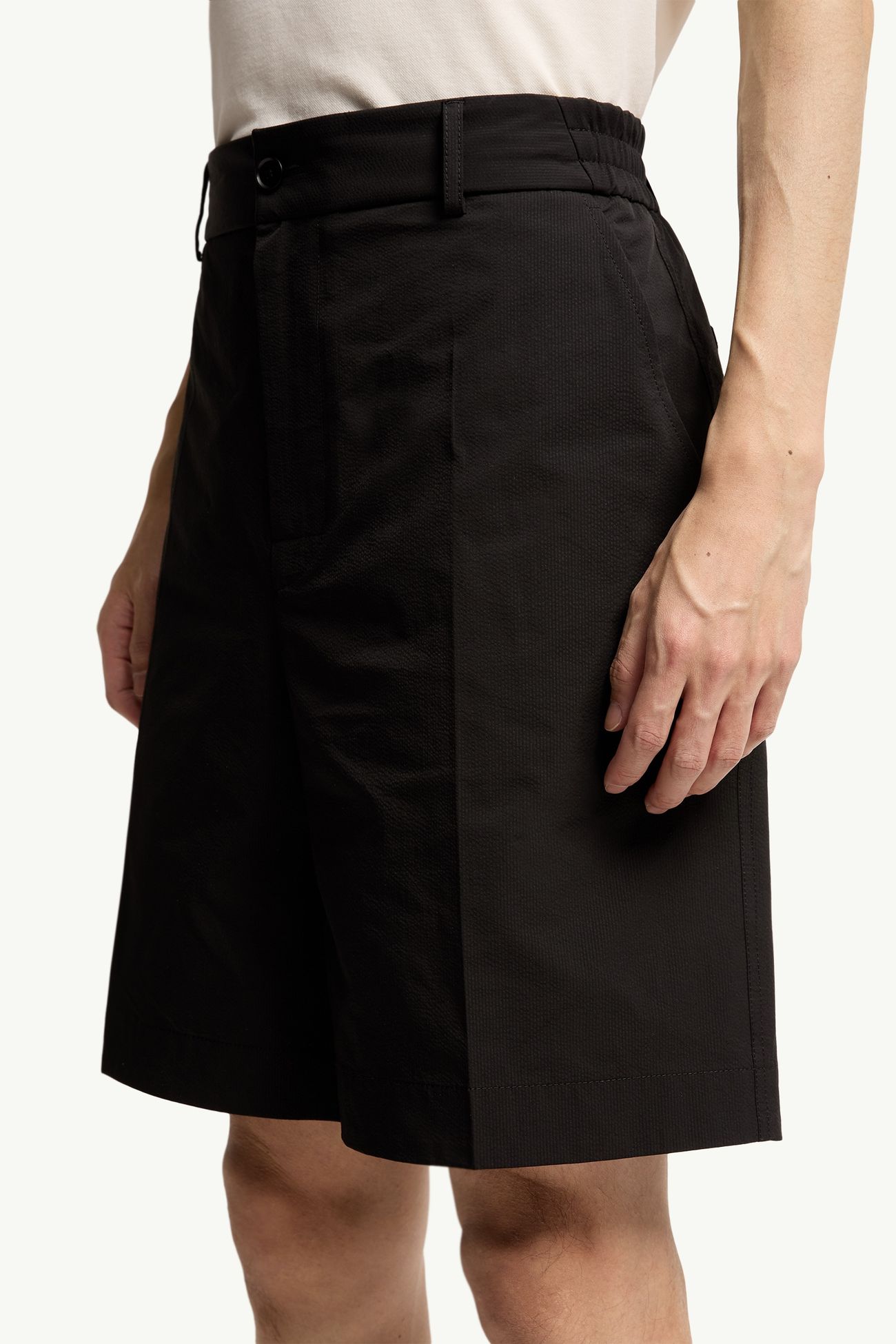 Shorts de sirsaca Hombre Negro Moncler 1