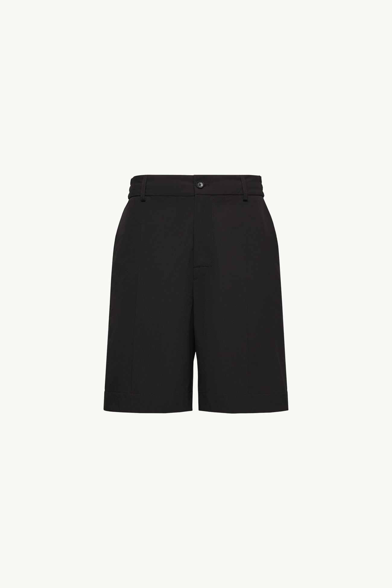 Shorts in seersucker Uomo Nero Moncler 2