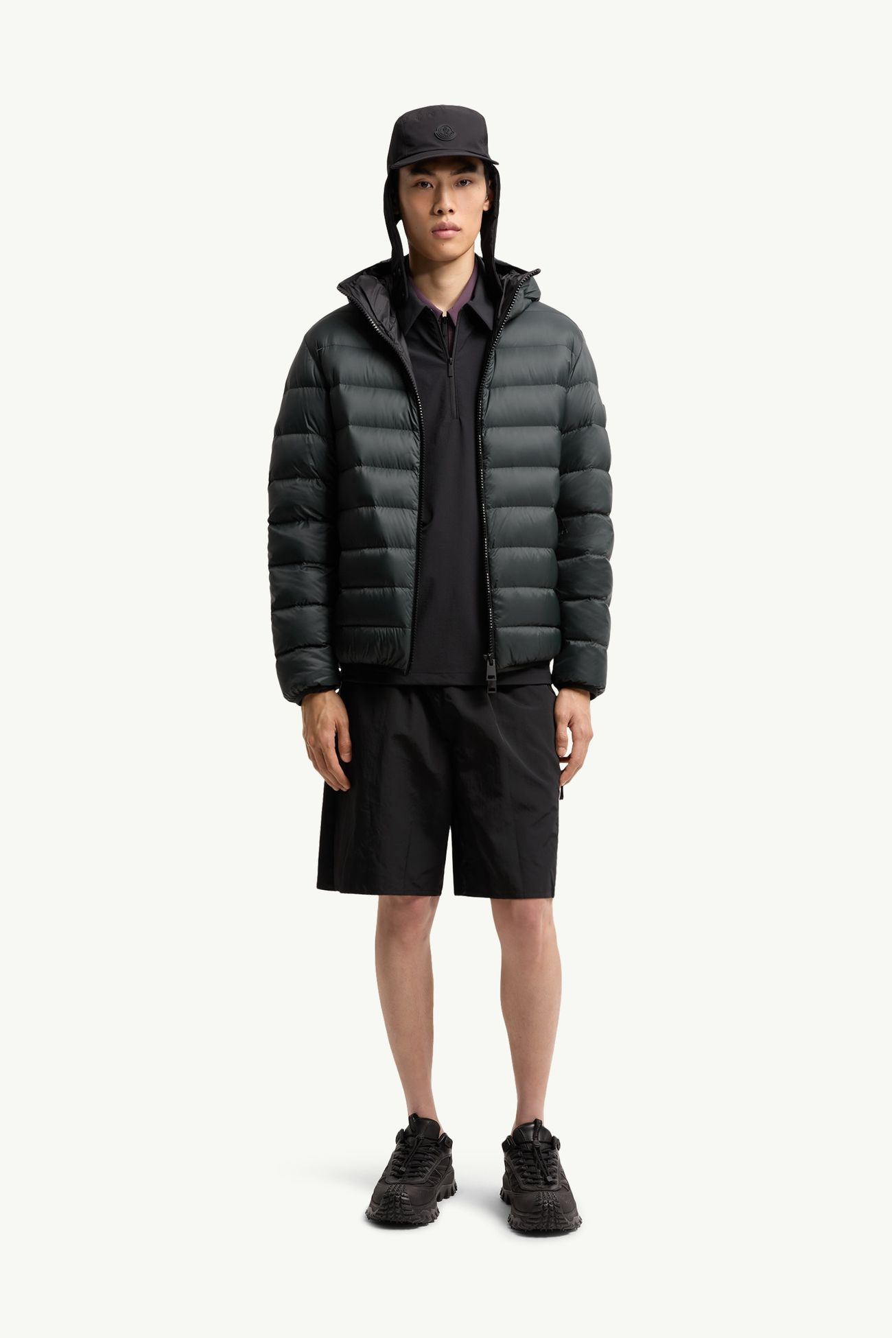 男士标识游泳短裤 男士 黑色 Moncler 0