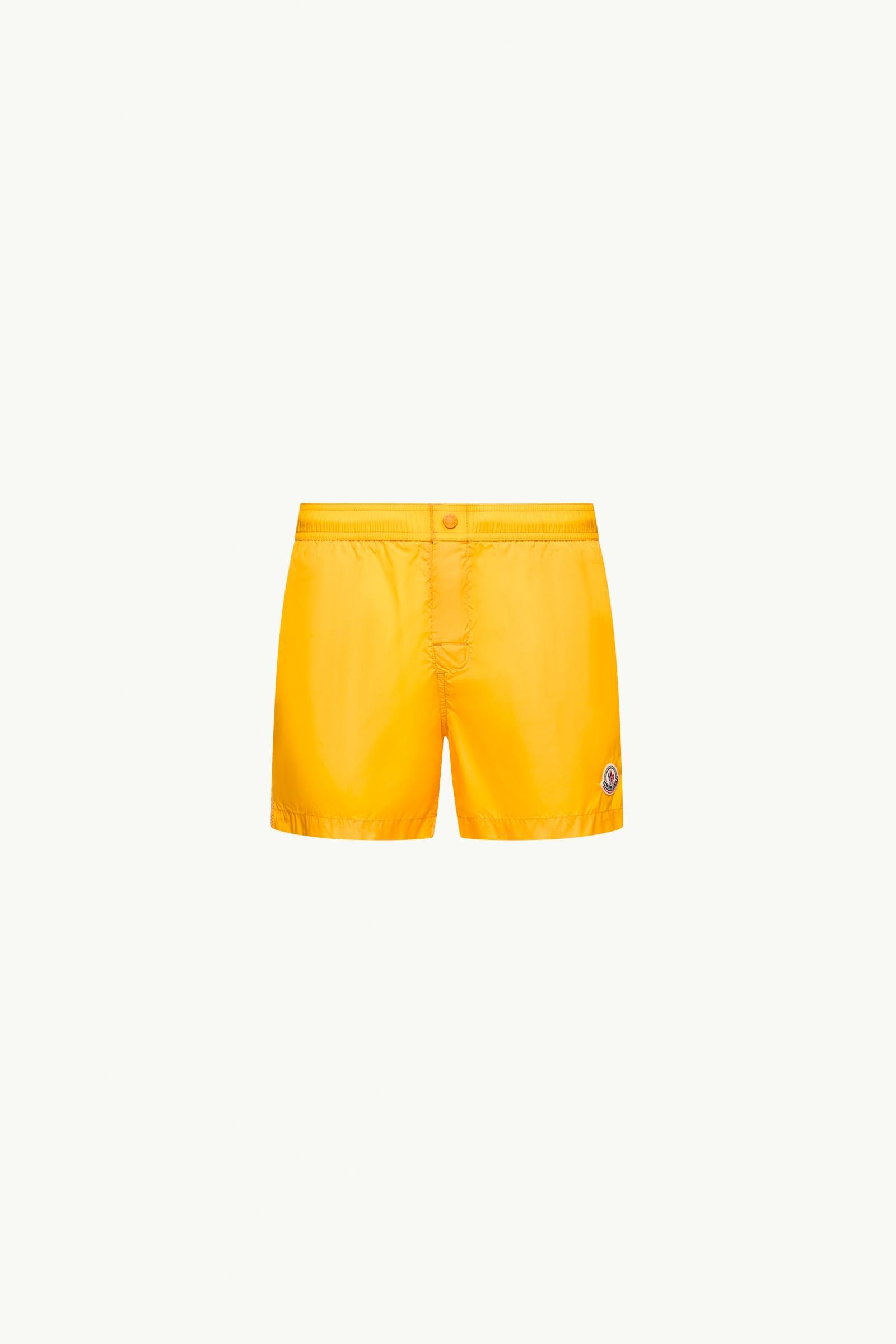 Badeshorts mit Logo Herren Gelb Moncler, 1 of 0