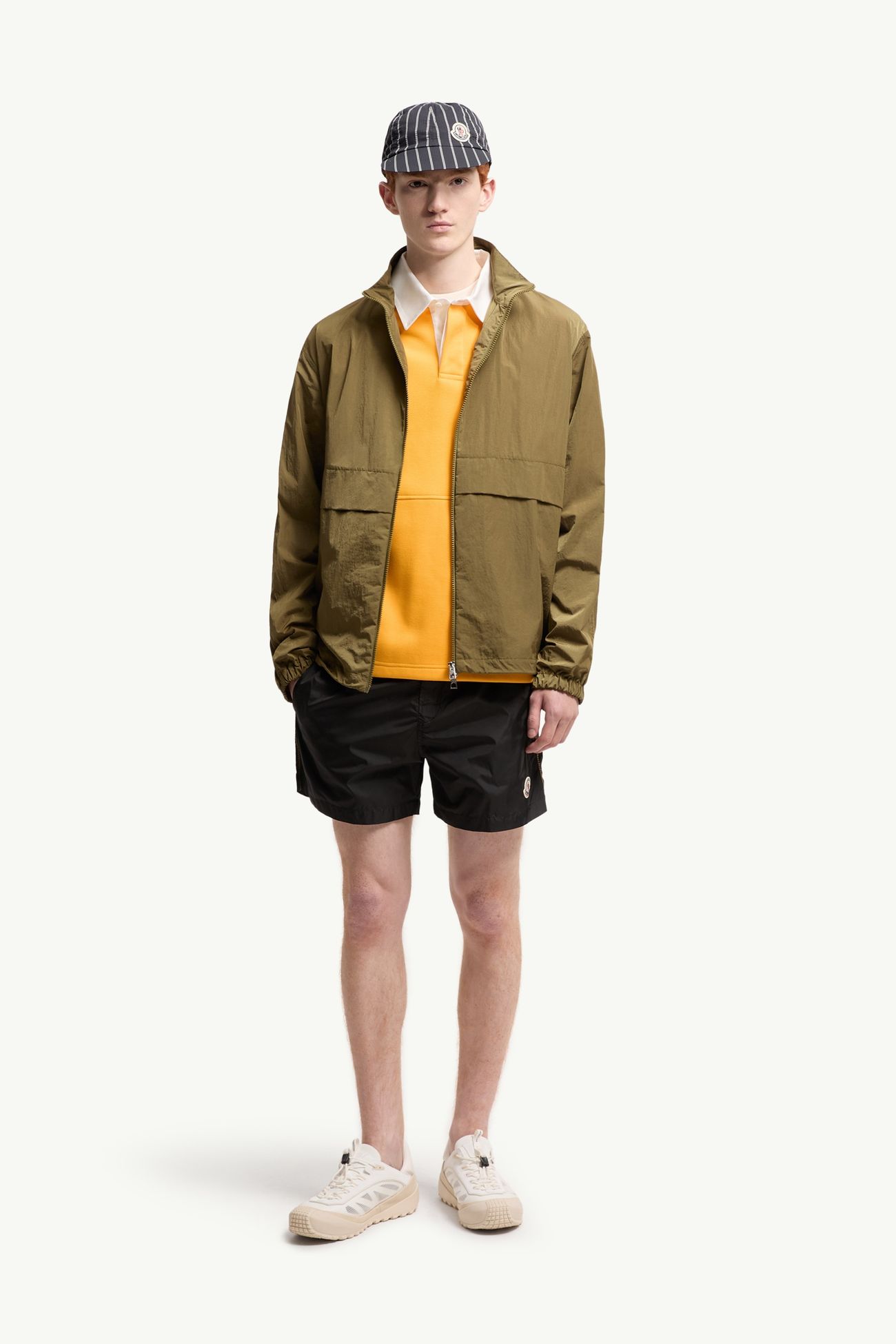 Short de bain à logo Hommes Noir Moncler 0