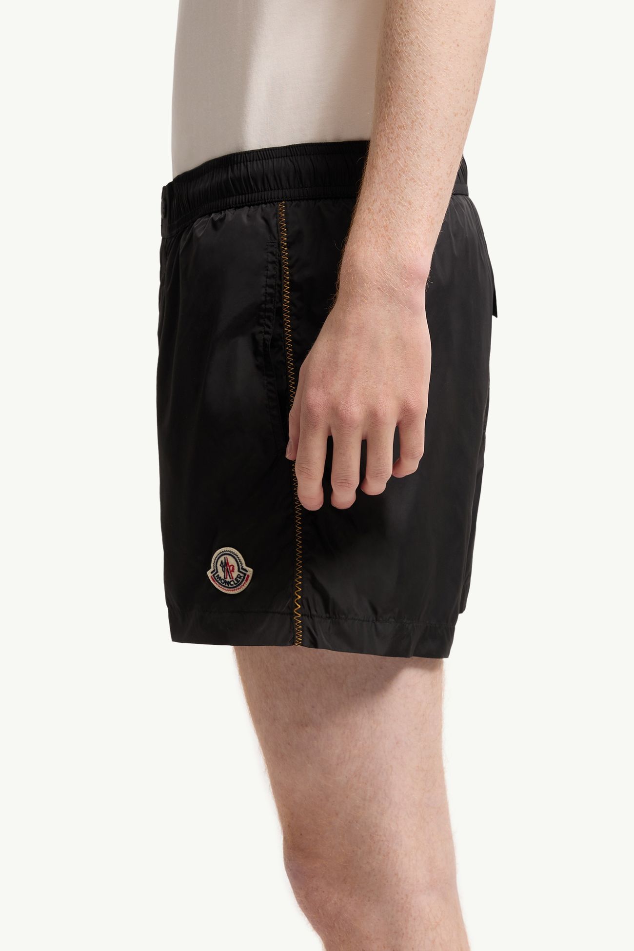 로고 스윔 쇼츠 남성 블랙 Moncler 1