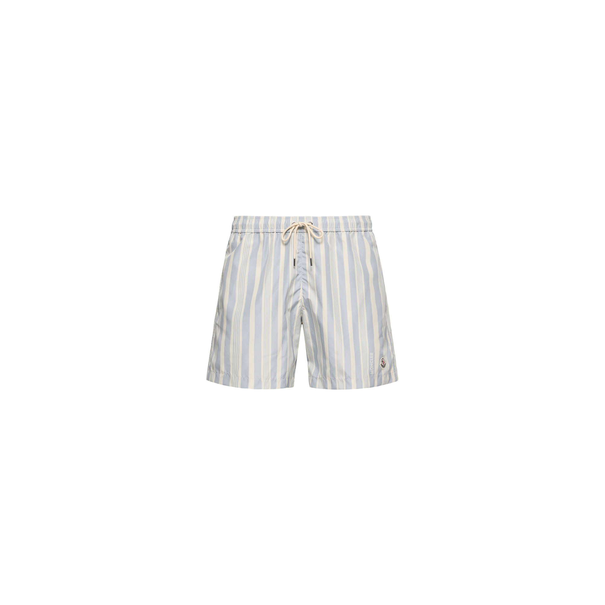 Moncler   Striped Swim Shorts for Men, Size: L