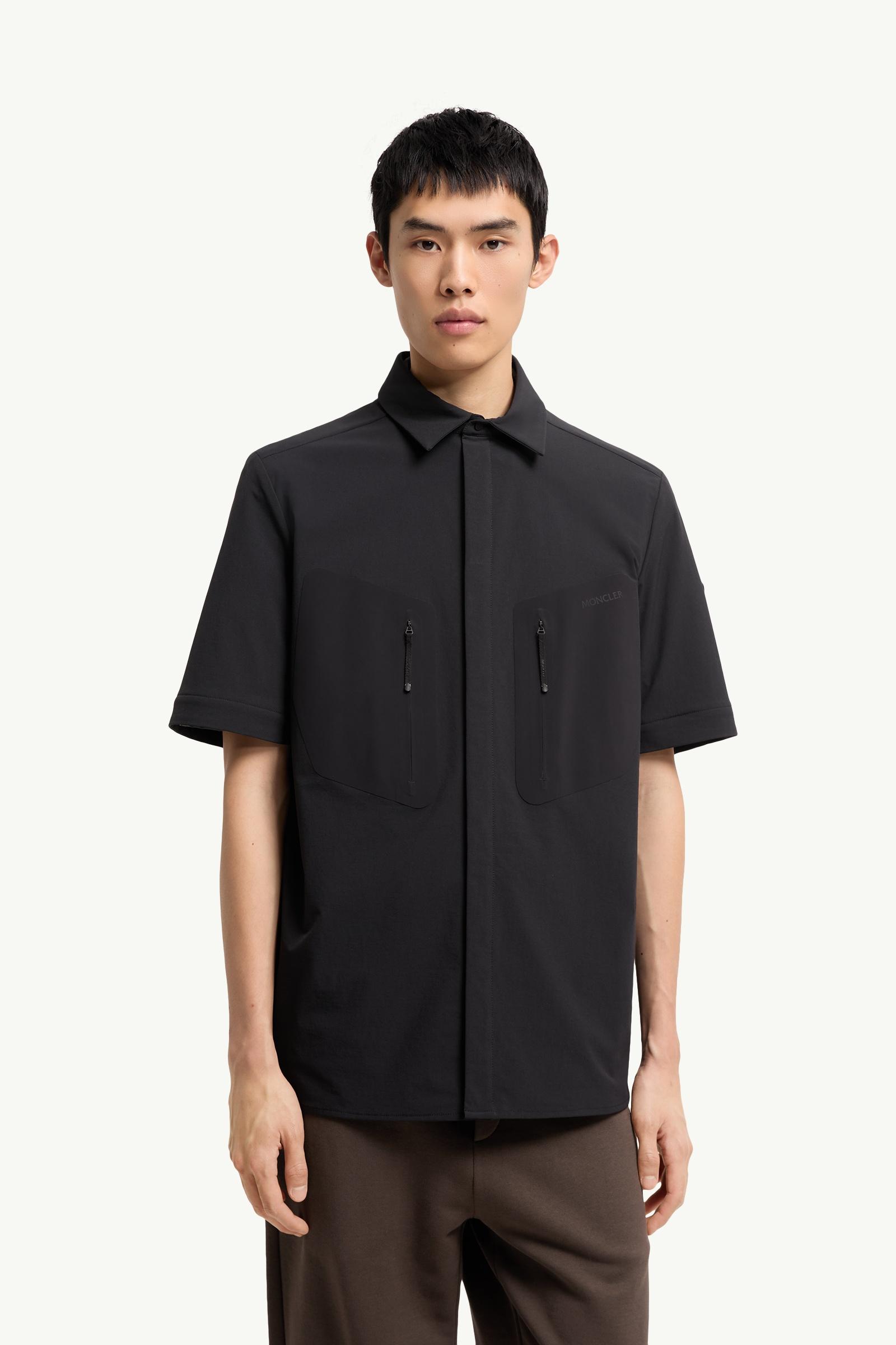 Black Logo 2-in1 Shirt Jacket - Shirt Jackets for Men | Moncler US