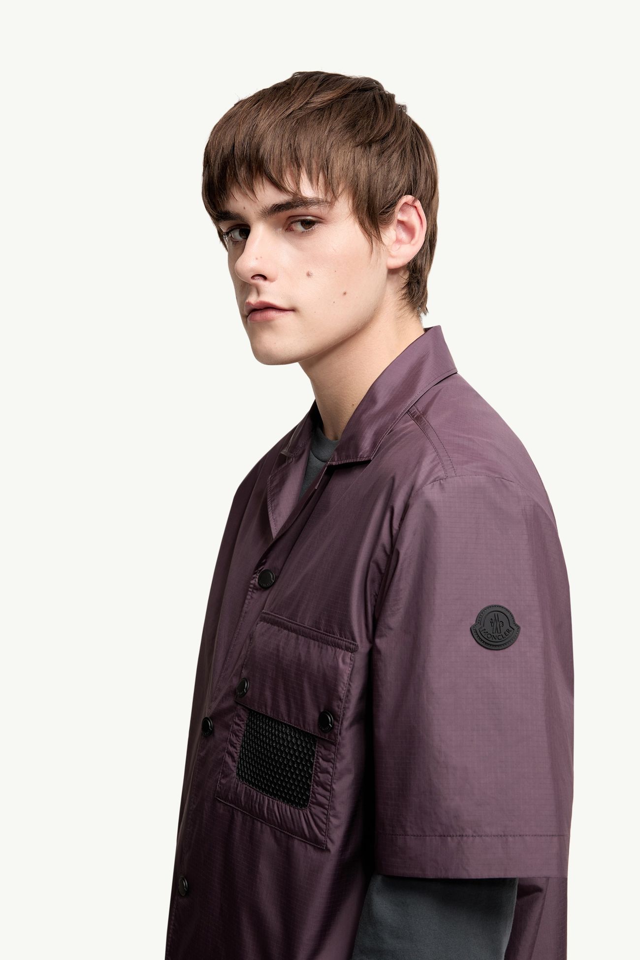 シャツ メンズ グレープレッド Moncler 1