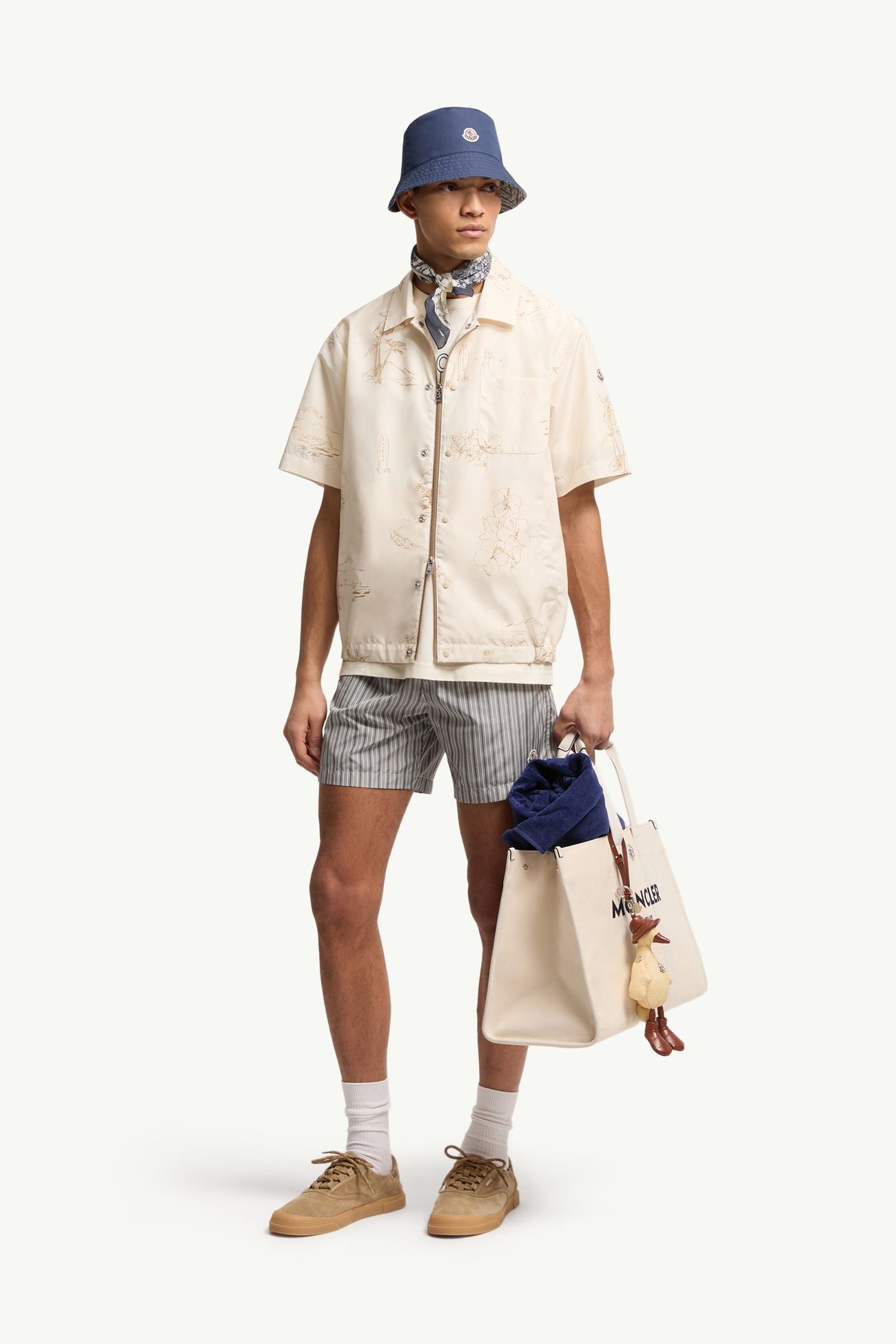 シャツ メンズ ホワイトアイボリー Moncler 0