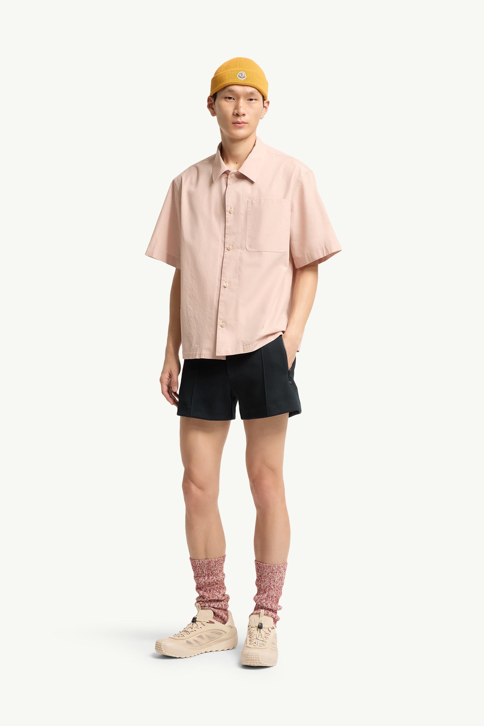 Cotton Poplin Short Sleeve Shirt