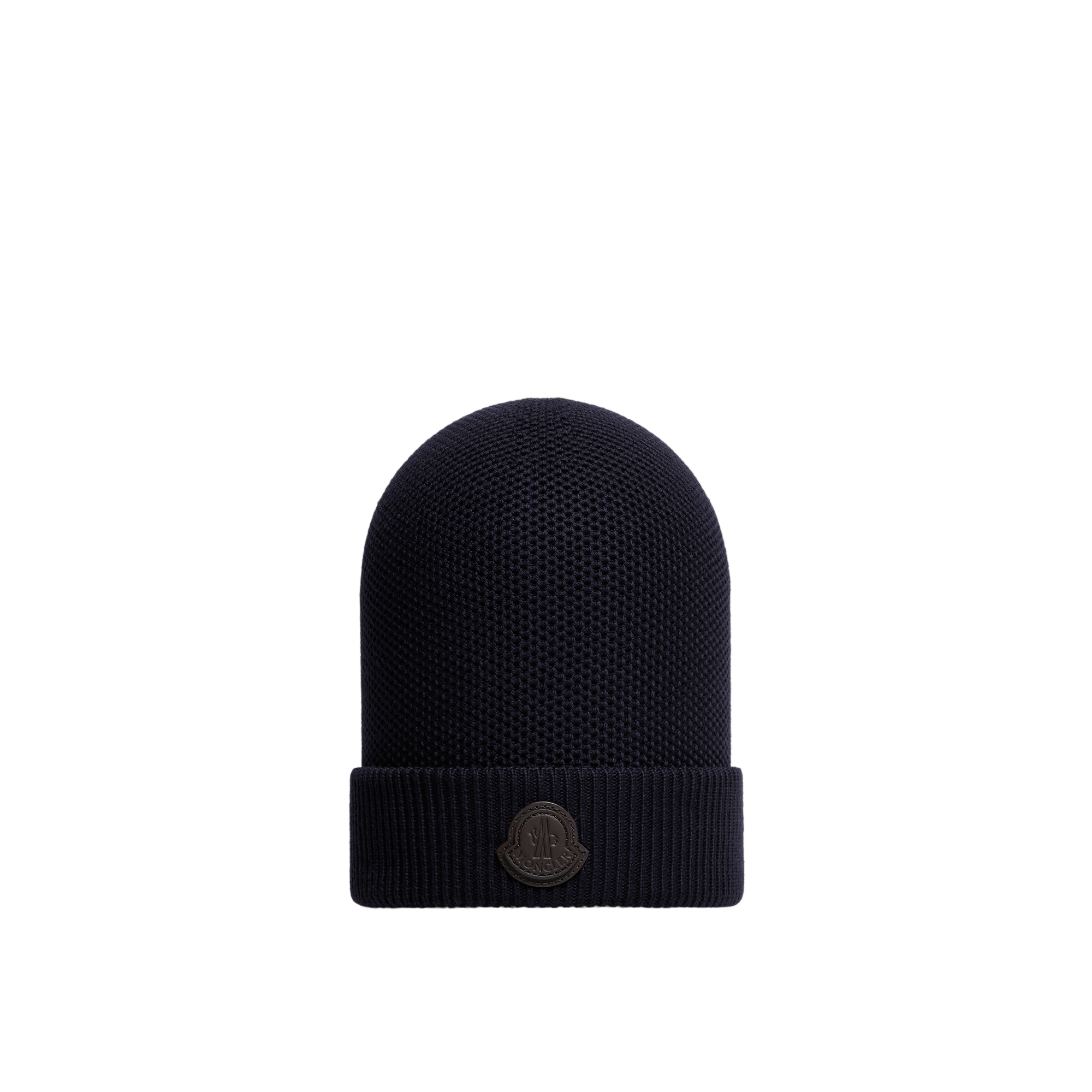 Moncler   Wool Beanie for Men in Blue, Size: One Size