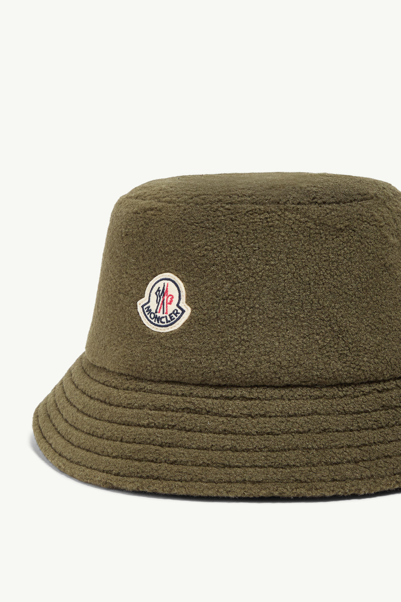 Reversible Teddy Bucket Hat Men Dark Green Moncler 2