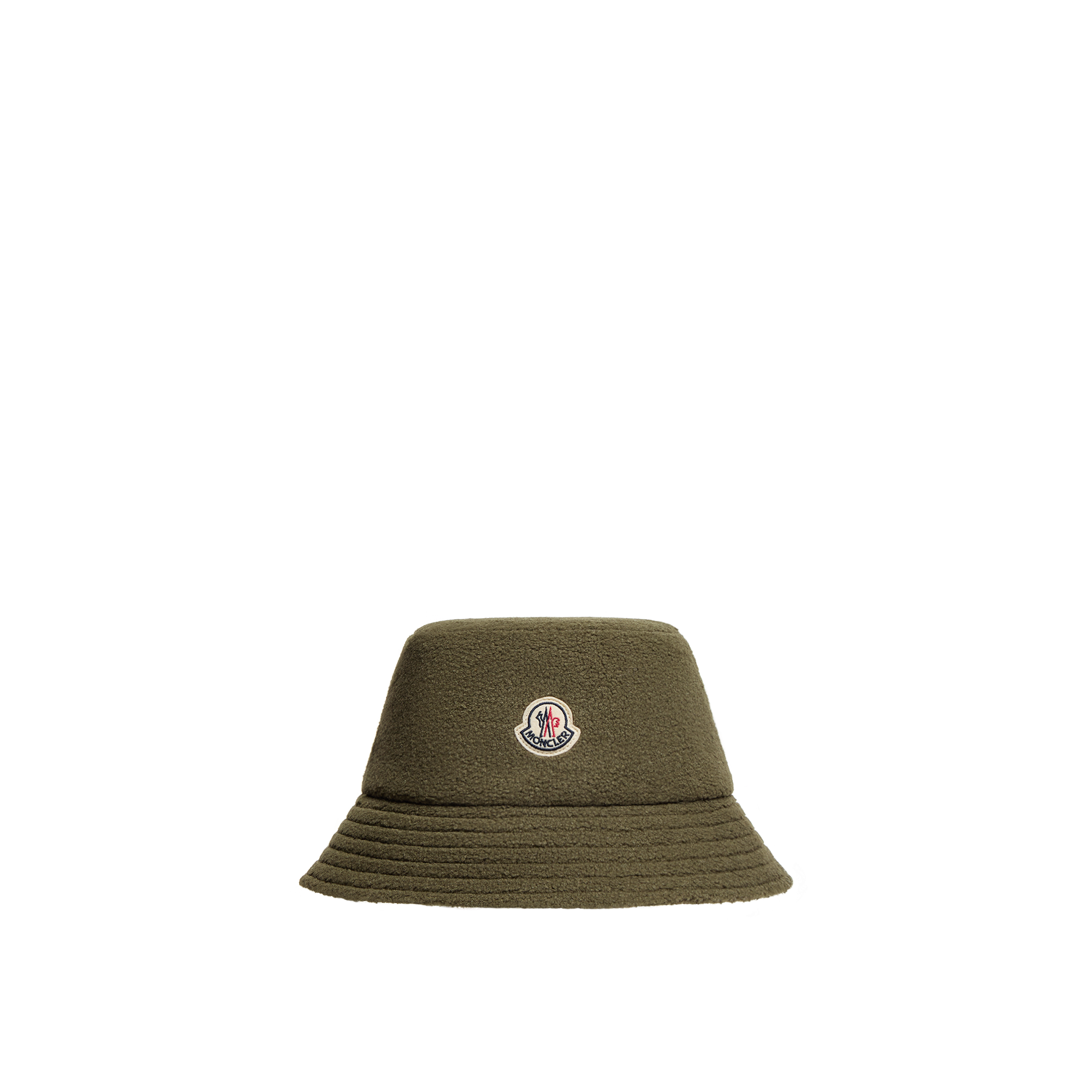 Moncler   Reversible Teddy Bucket Hat for Men in Green, Size: M