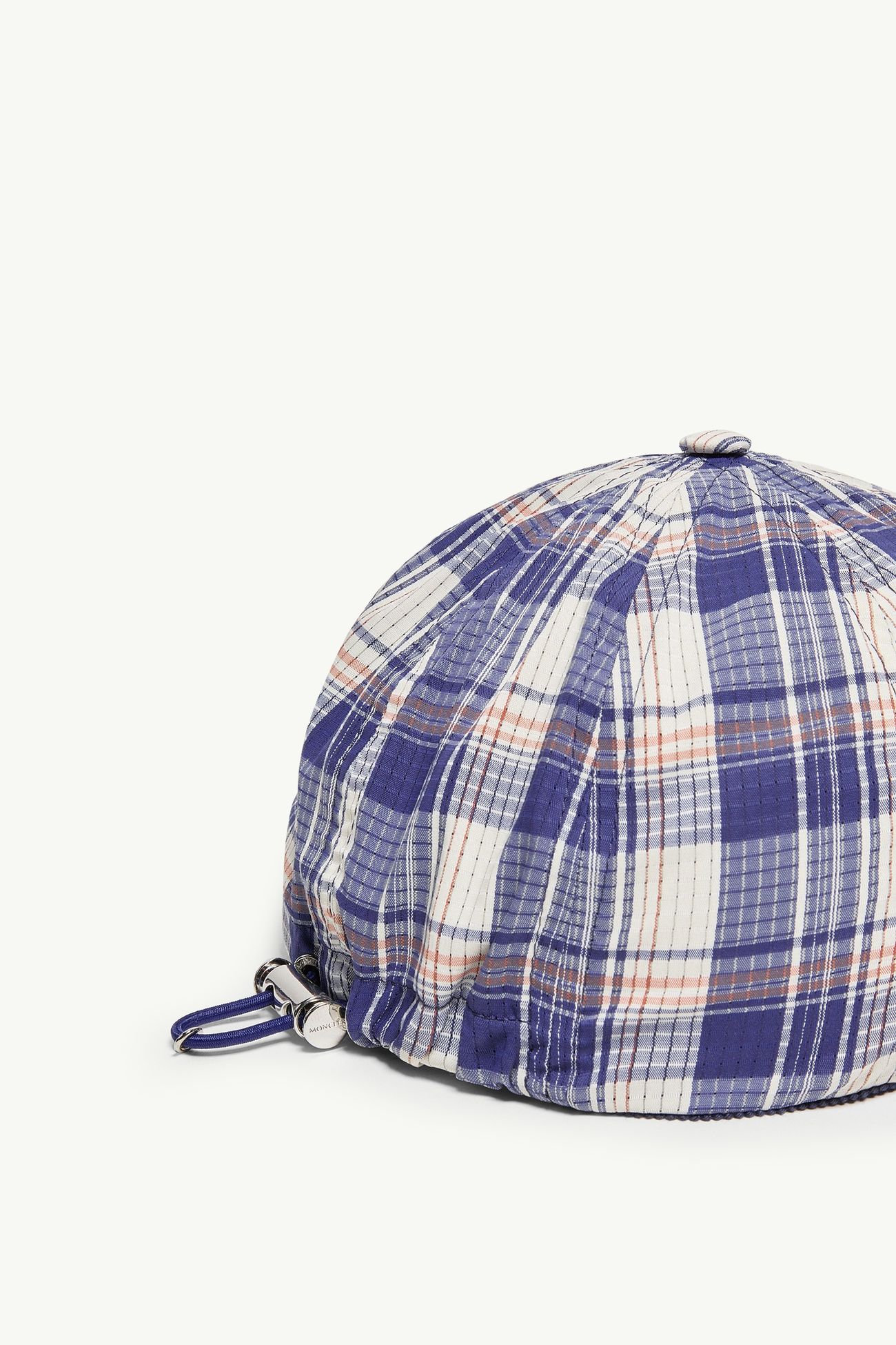 Gestreifte Baseballkappe Herren Weiss & Blau Moncler 3