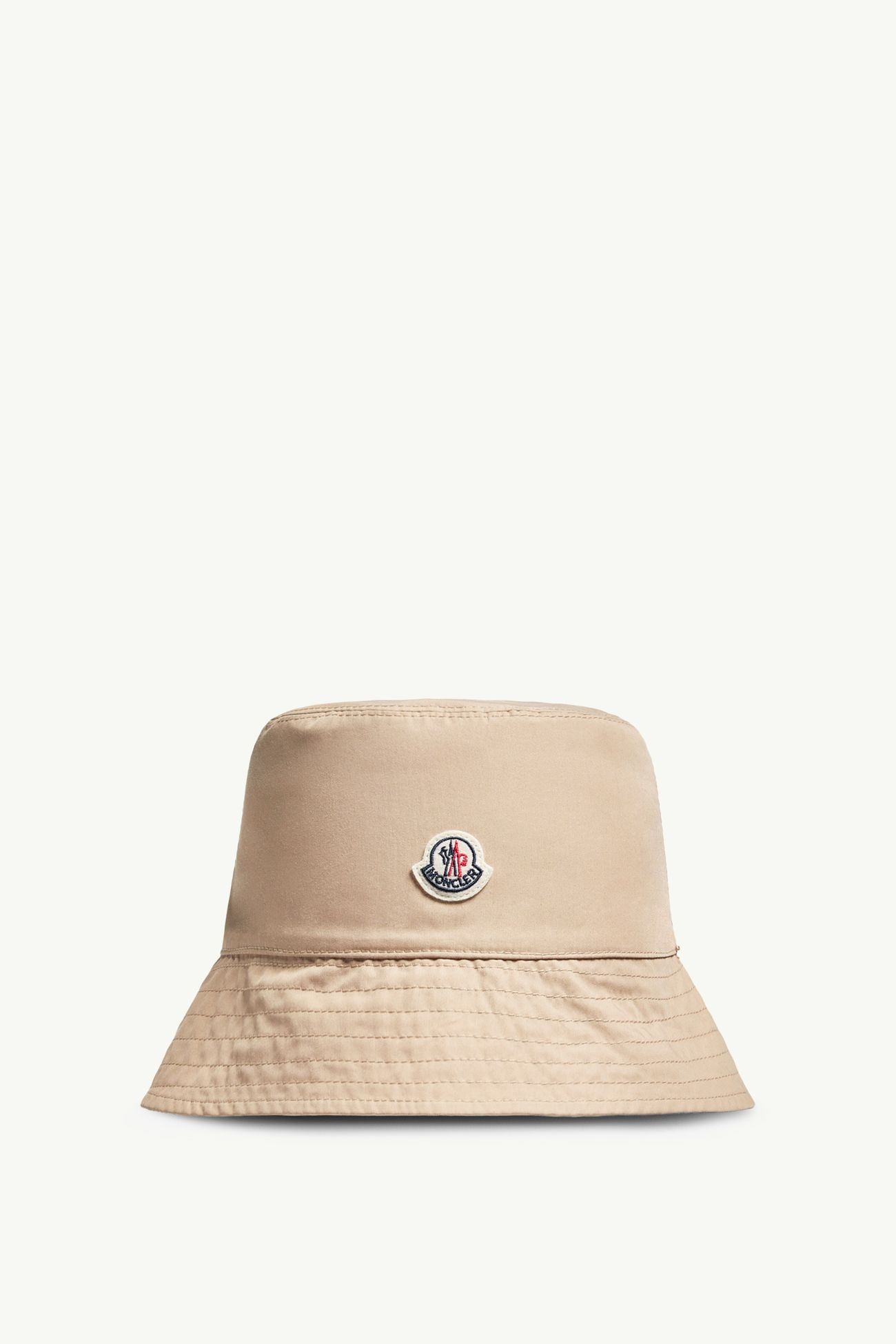 Bob réversible en coton rayé Hommes Beige Clair Moncler 4