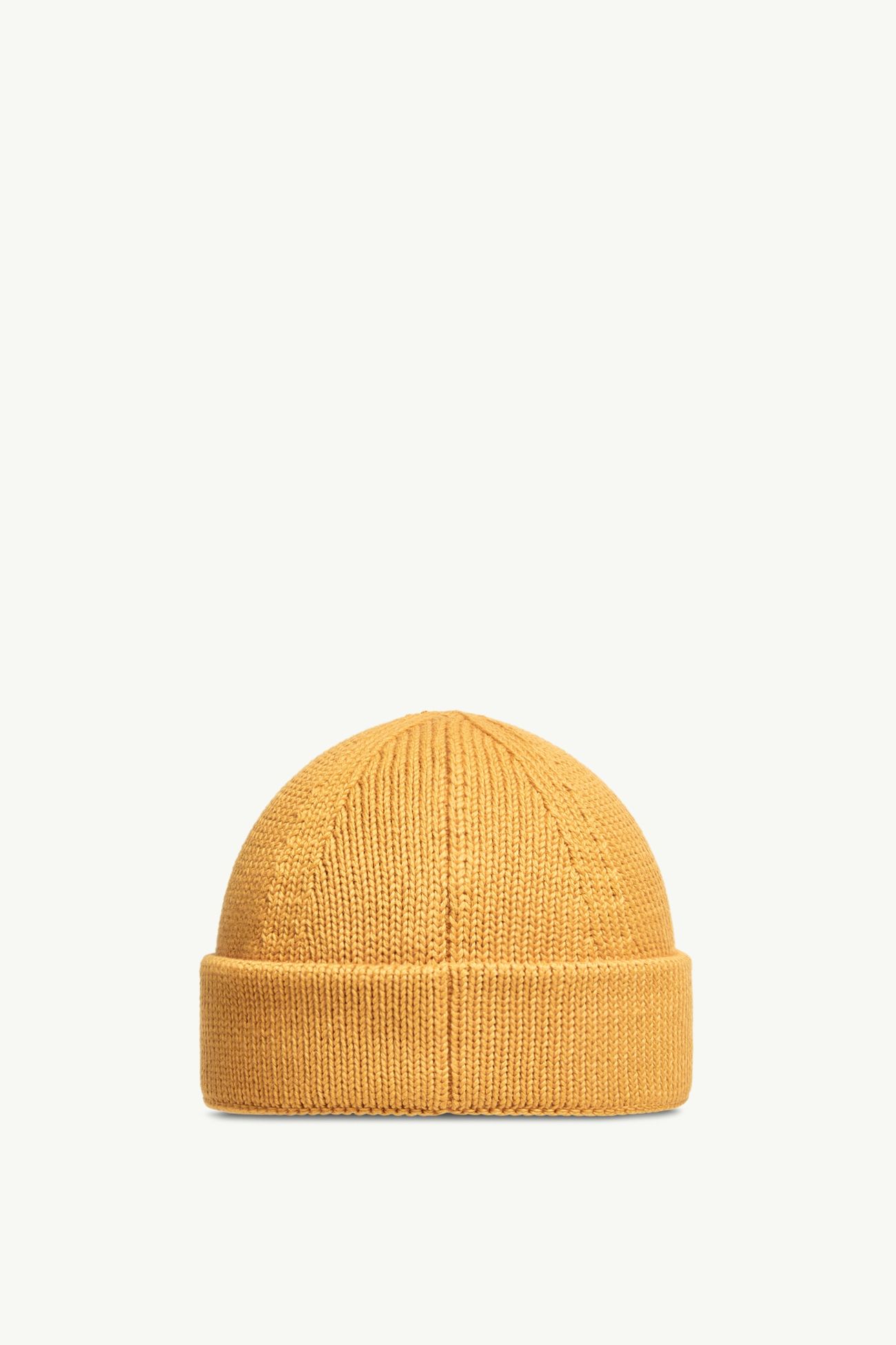 Bonnet en tricot de coton Hommes Jaune Moncler 3