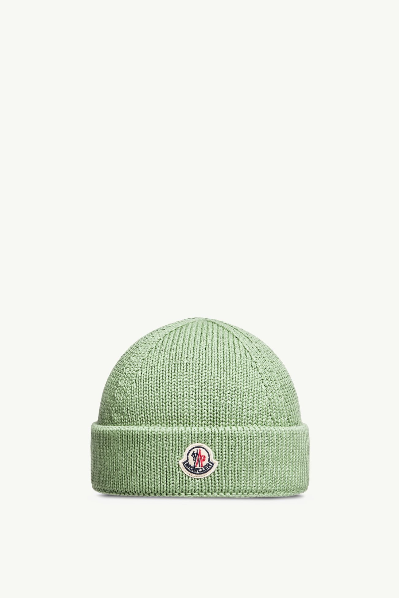 코튼 Tricot 비니 남성 라이트 그린 Moncler 0