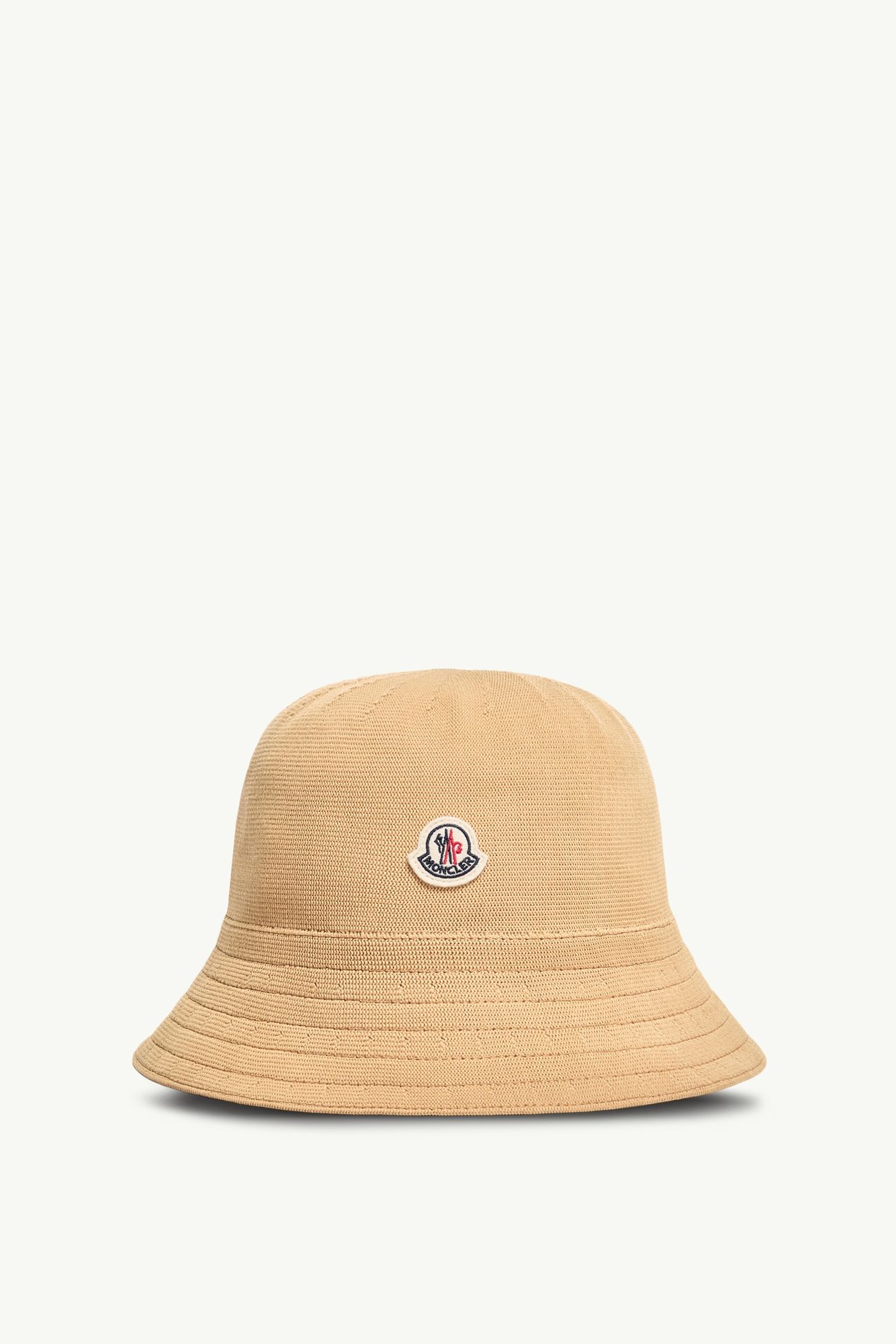 Gorro de pescador con logotipo Hombre Beige Moncler 0