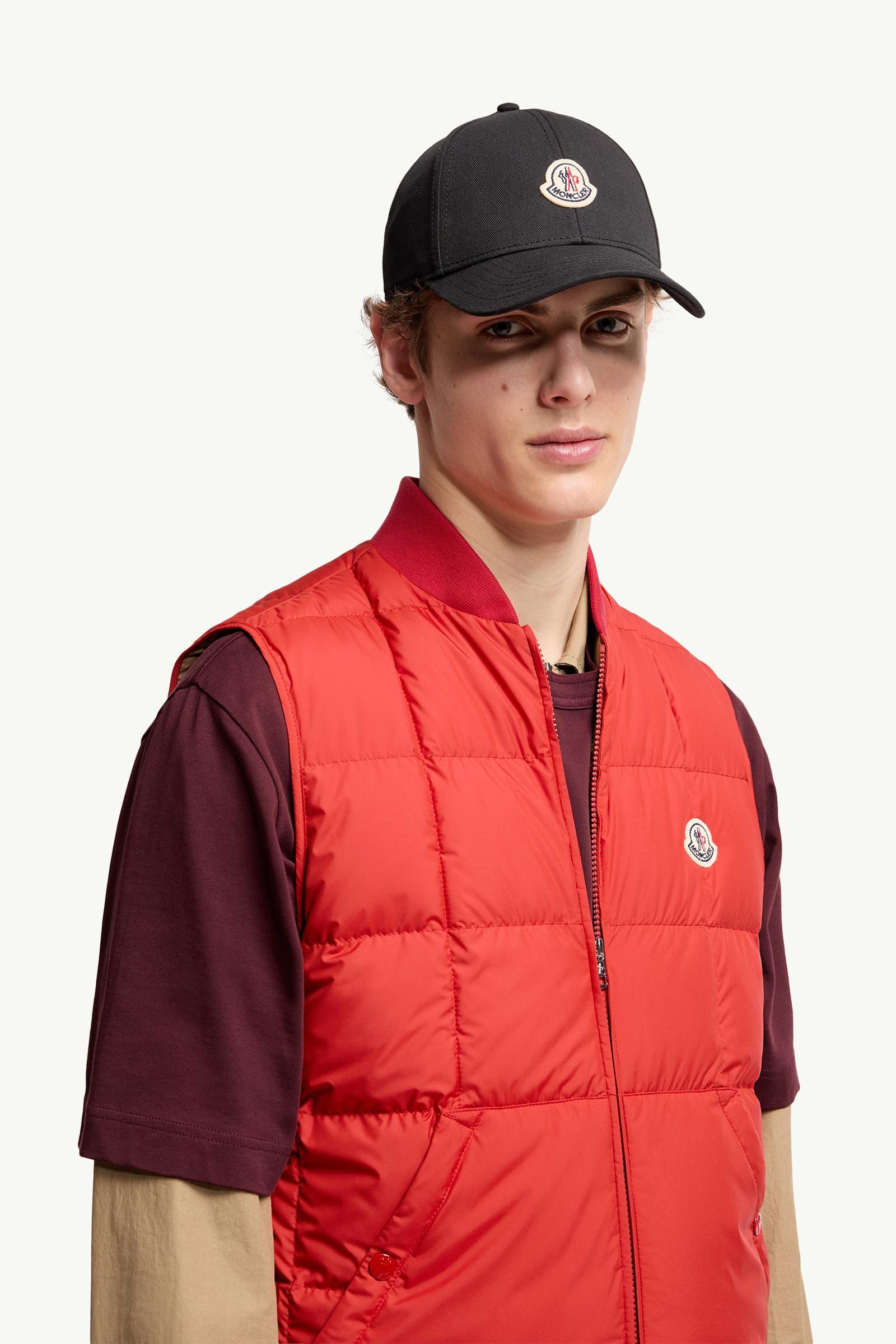 MONCLER ブラックキャップ ブラック キャップ : アクセサリー & シューズ 向けの キッズ