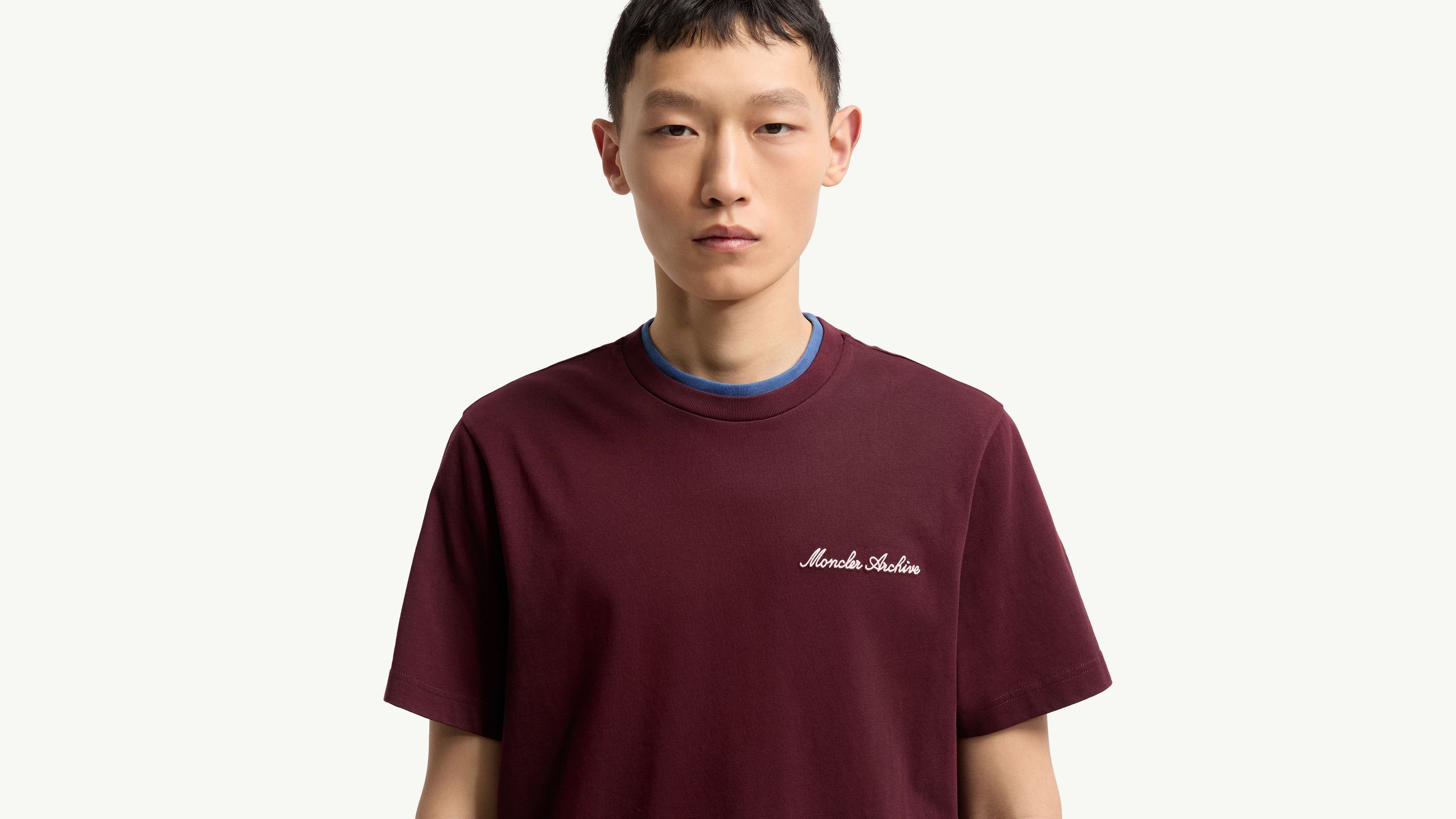 バーガンディー Tシャツ : Tシャツ＆ポロシャツ 向けの メンズ 