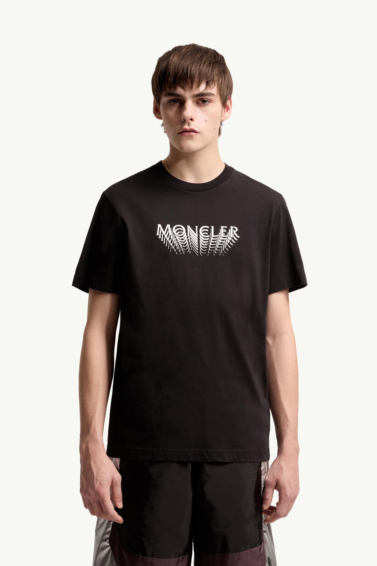 Black Logo Cotton Jersey T-Shirt - Polos & T-shirts for Men