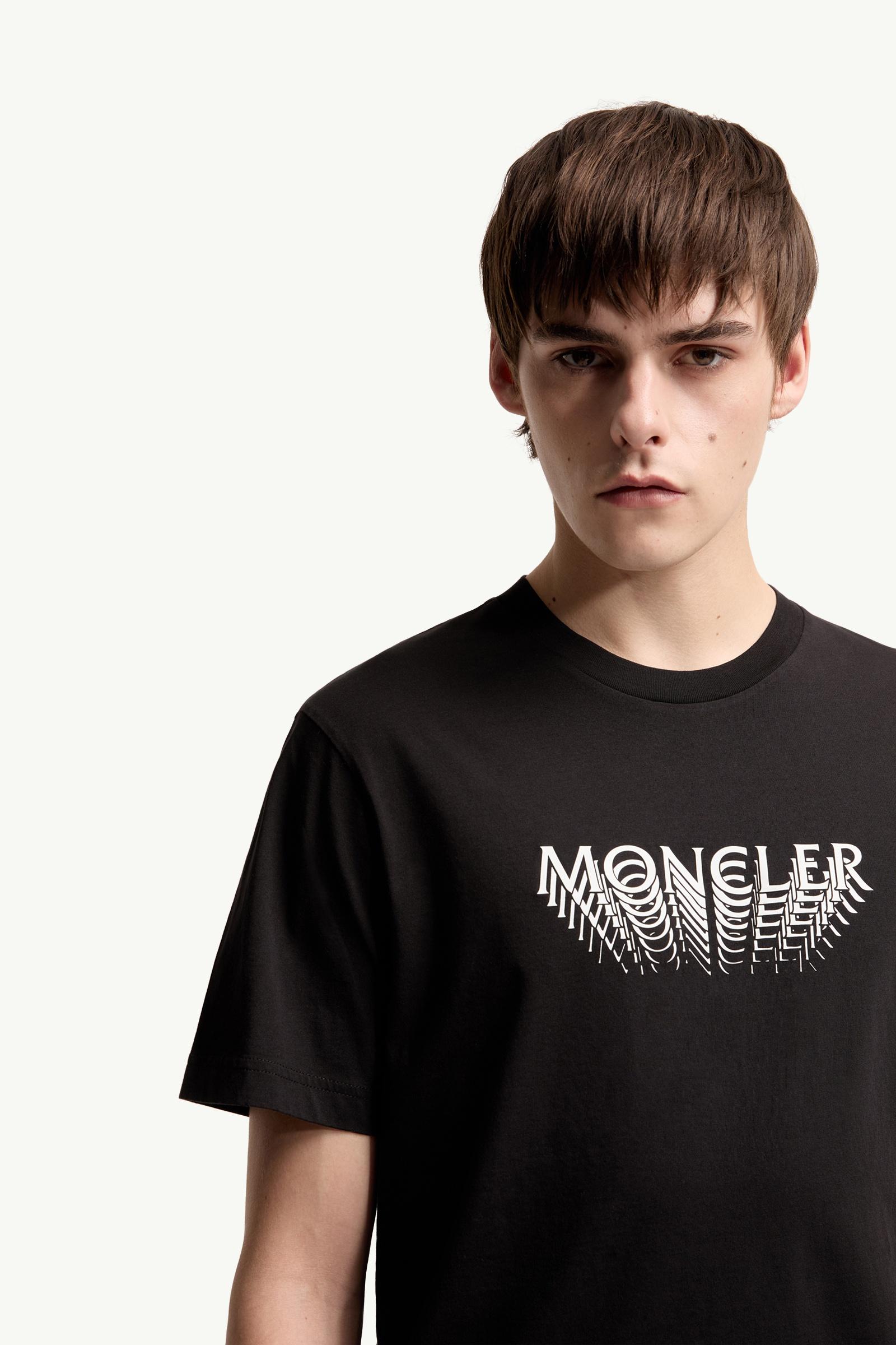Black Logo Cotton Jersey T-Shirt - Polos & T-shirts for Men