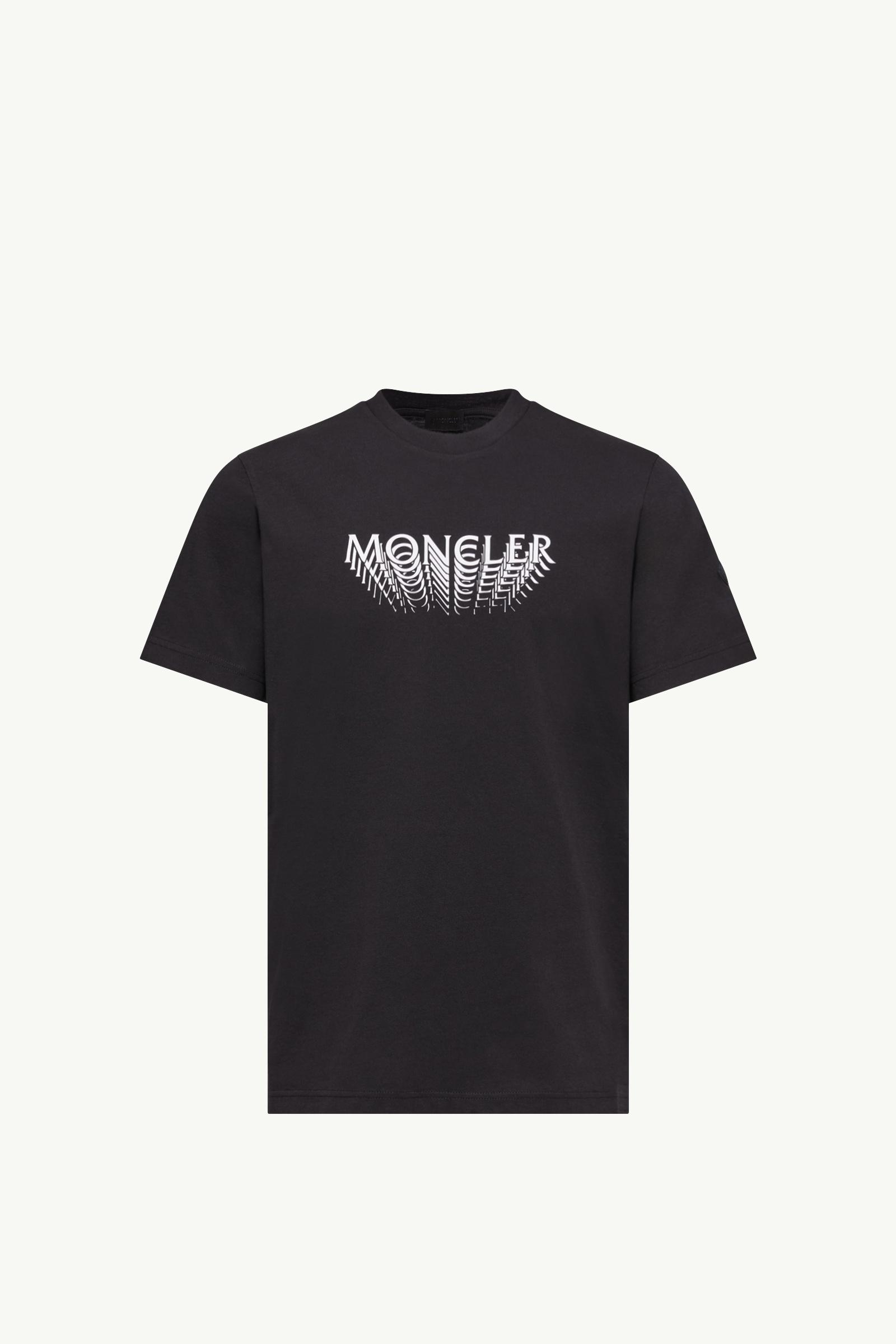 Black Logo Cotton Jersey T-Shirt - Polos & T-shirts for Men