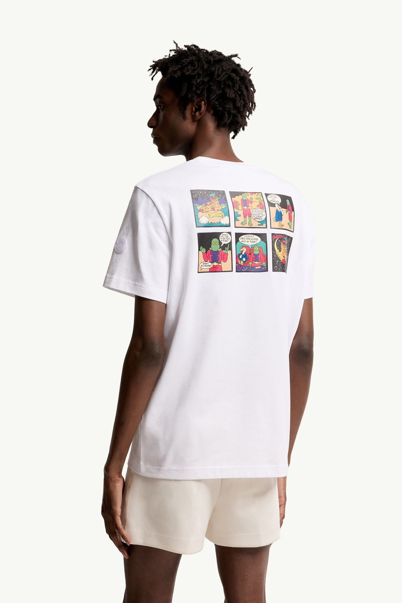 Tシャツ メンズ ホワイト Moncler 4