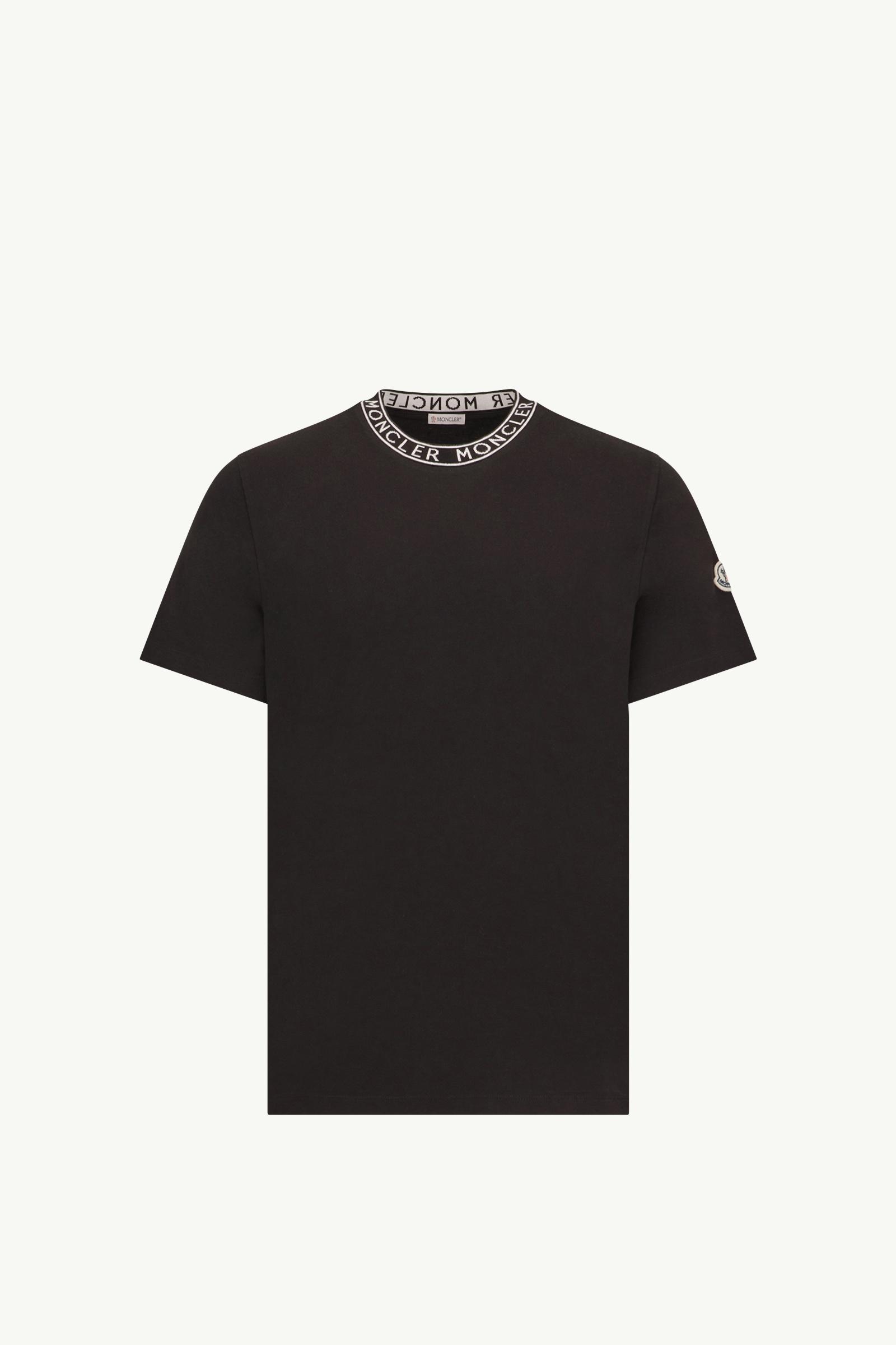 ブラック Tシャツ : Tシャツ＆ポロシャツ 向けの メンズ | モンクレール