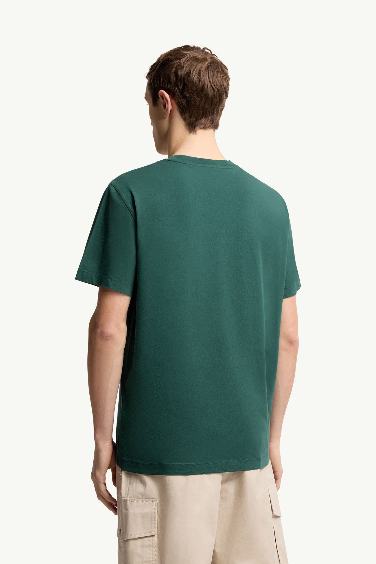 Tシャツ（3枚入） メンズ ホワイト＆ブラック＆グリーン Moncler 4