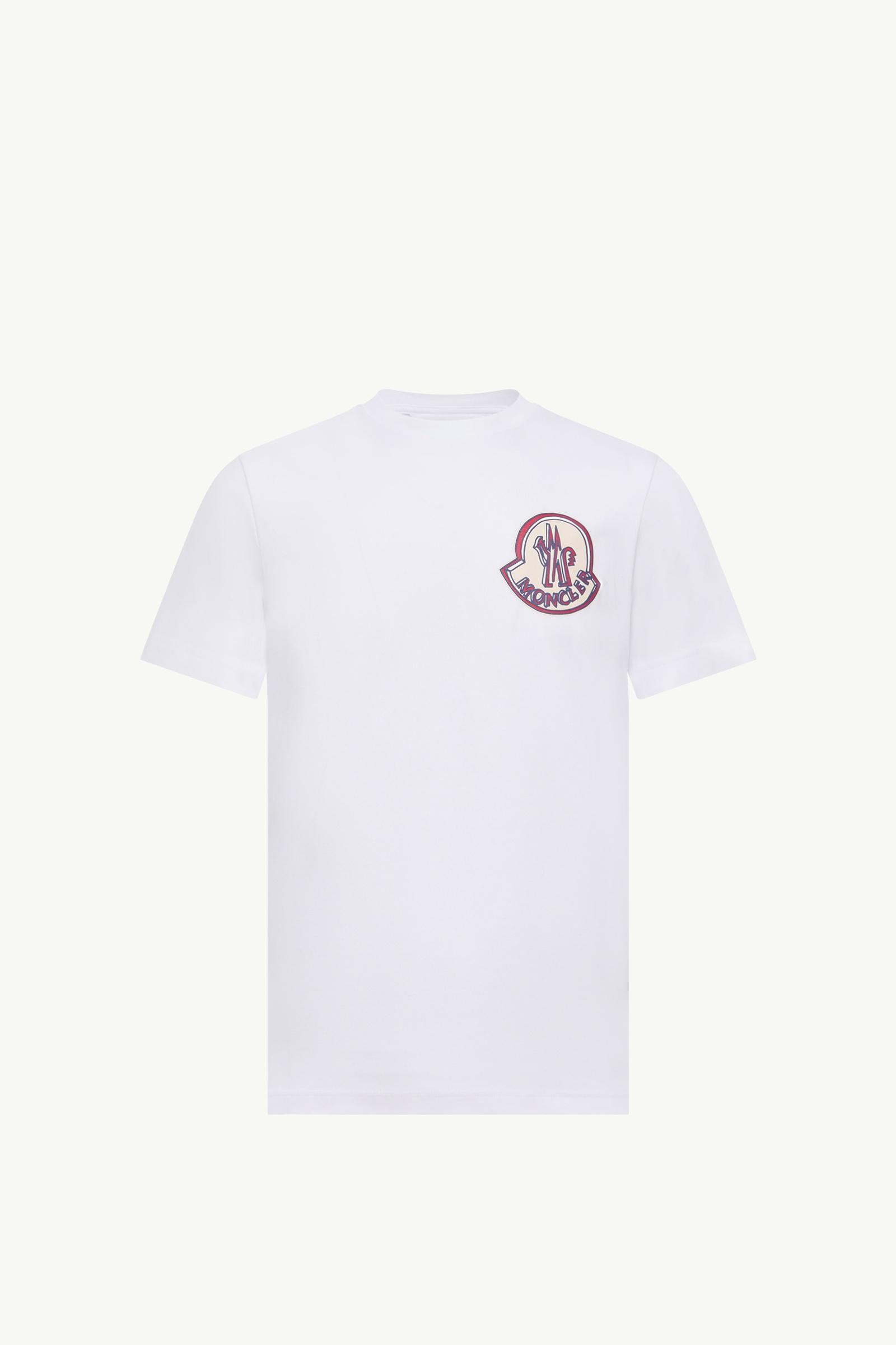 ホワイト Tシャツ : Tシャツ＆ポロシャツ 向けの メンズ | モンクレール