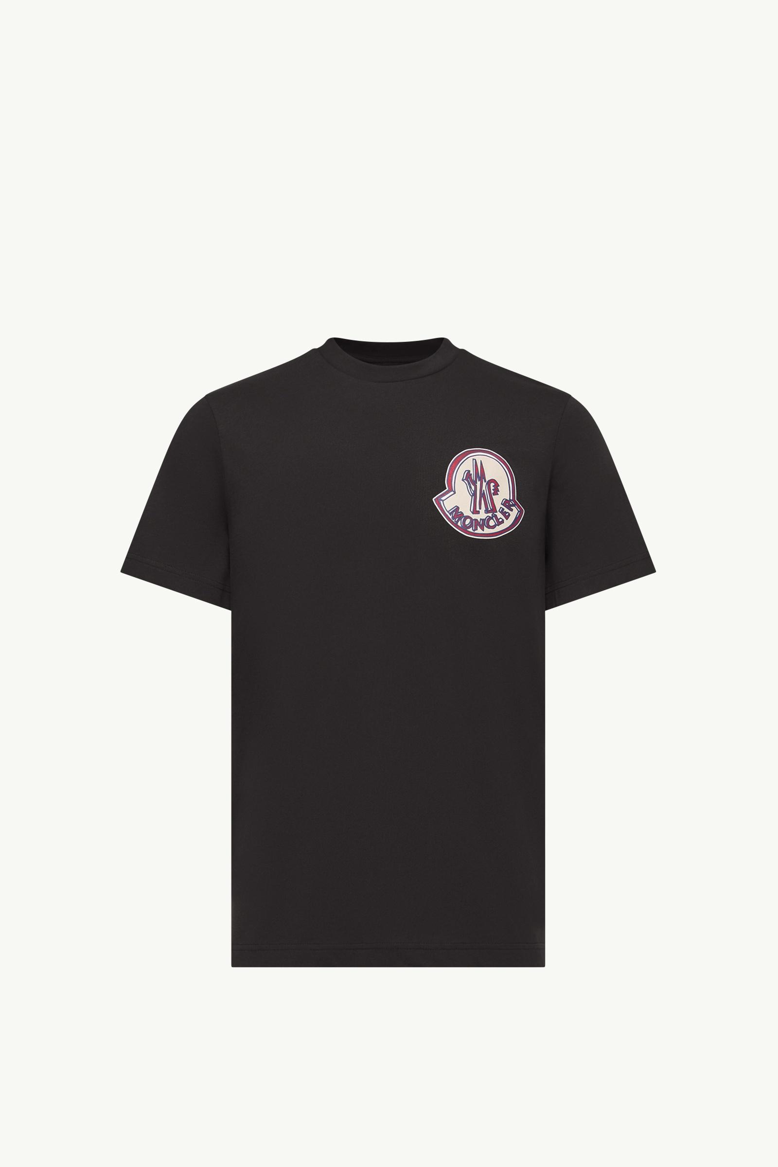 ブラック Tシャツ : Tシャツ＆ポロシャツ 向けの メンズ | モンクレール