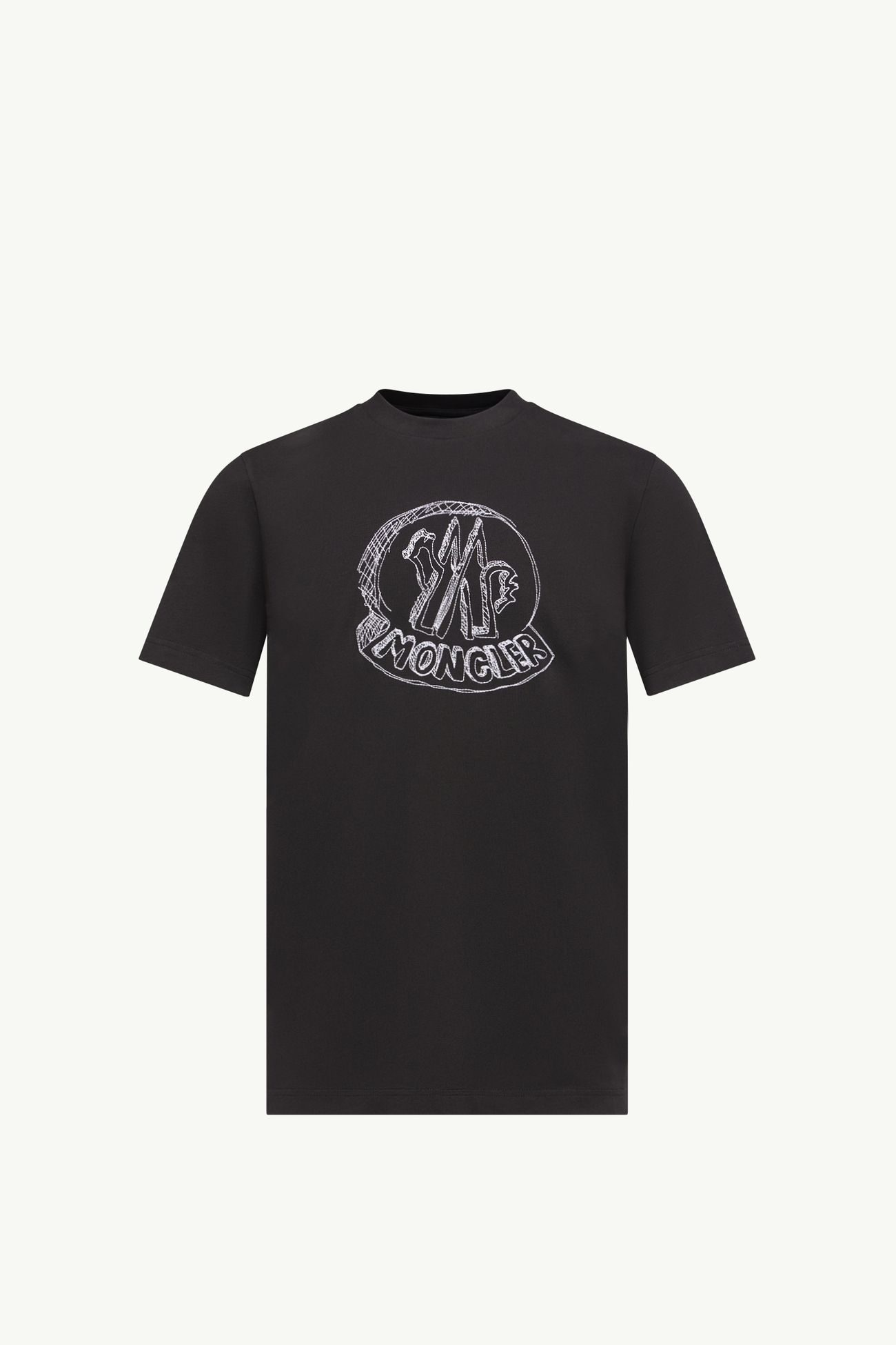 ブラック Tシャツ : Tシャツ＆ポロシャツ 向けの メンズ | モンクレール