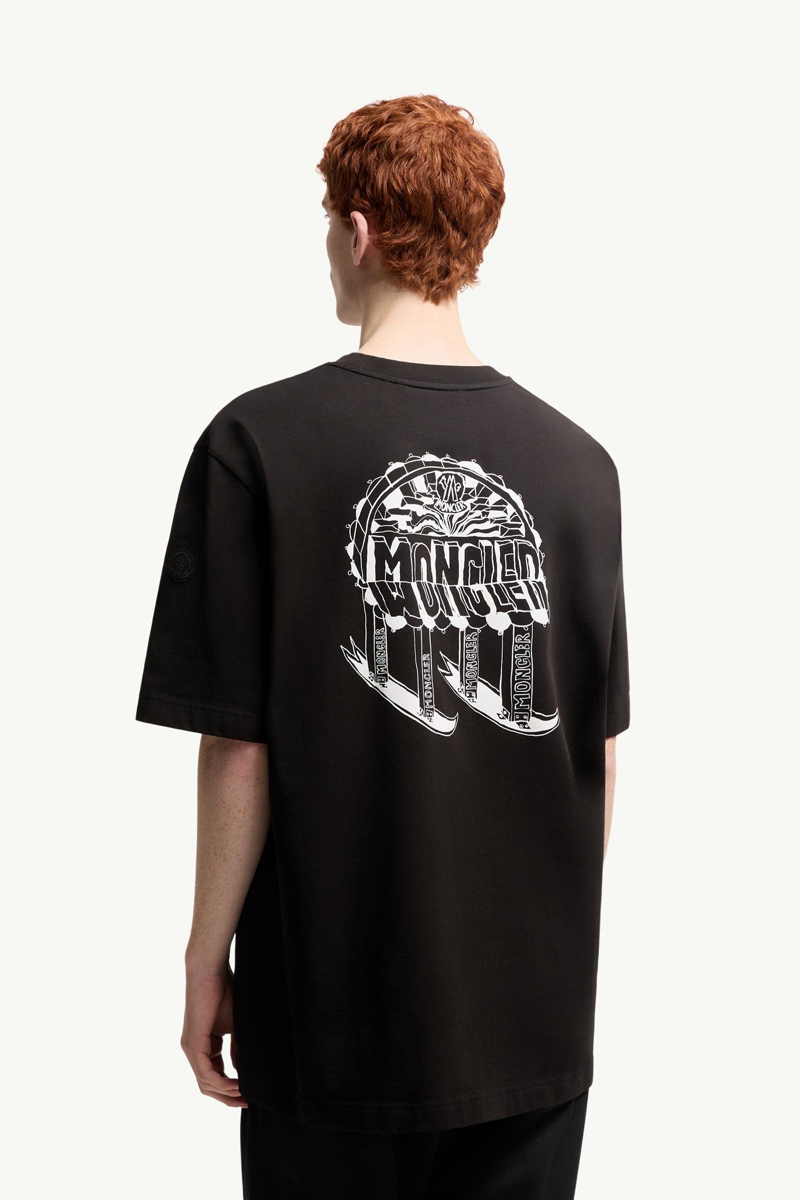 ブラック Tシャツ : Tシャツ＆ポロシャツ 向けの メンズ | モンクレール