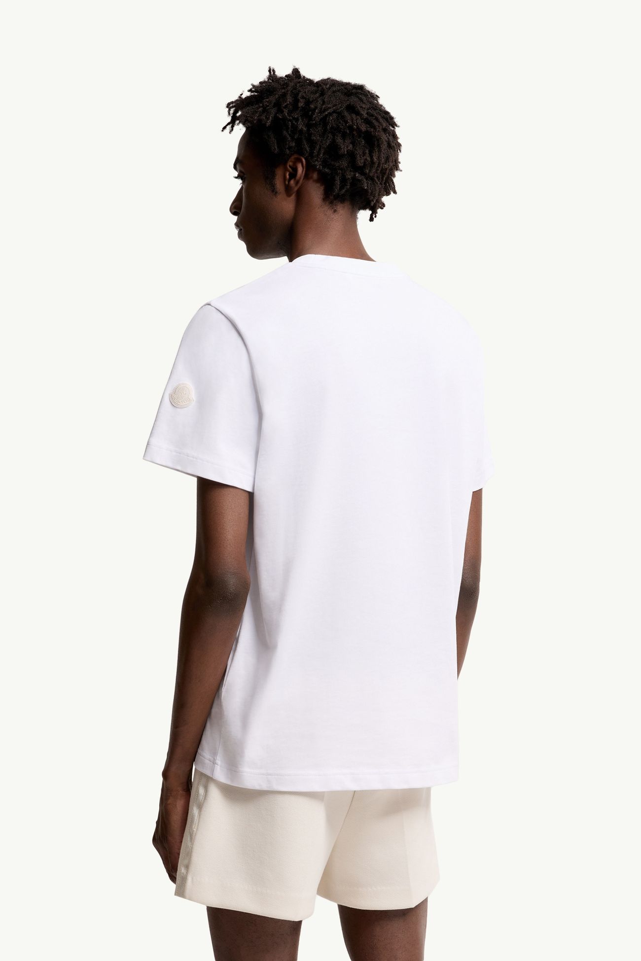 太空MonDuck棉質T恤 男士 白色 Moncler 4