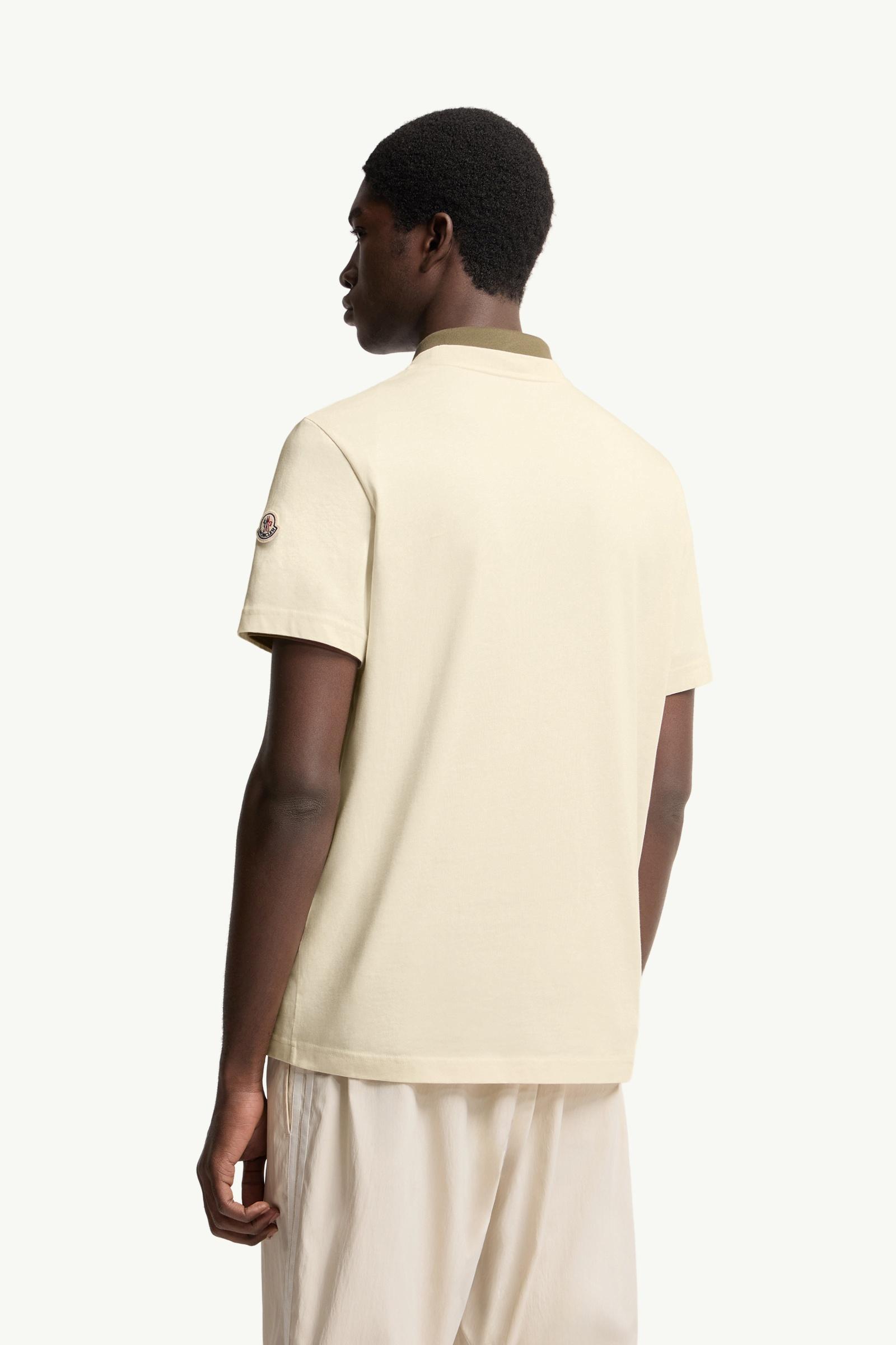 White Ivory Logo Print Cotton T-Shirt - Polos & T-shirts for Men