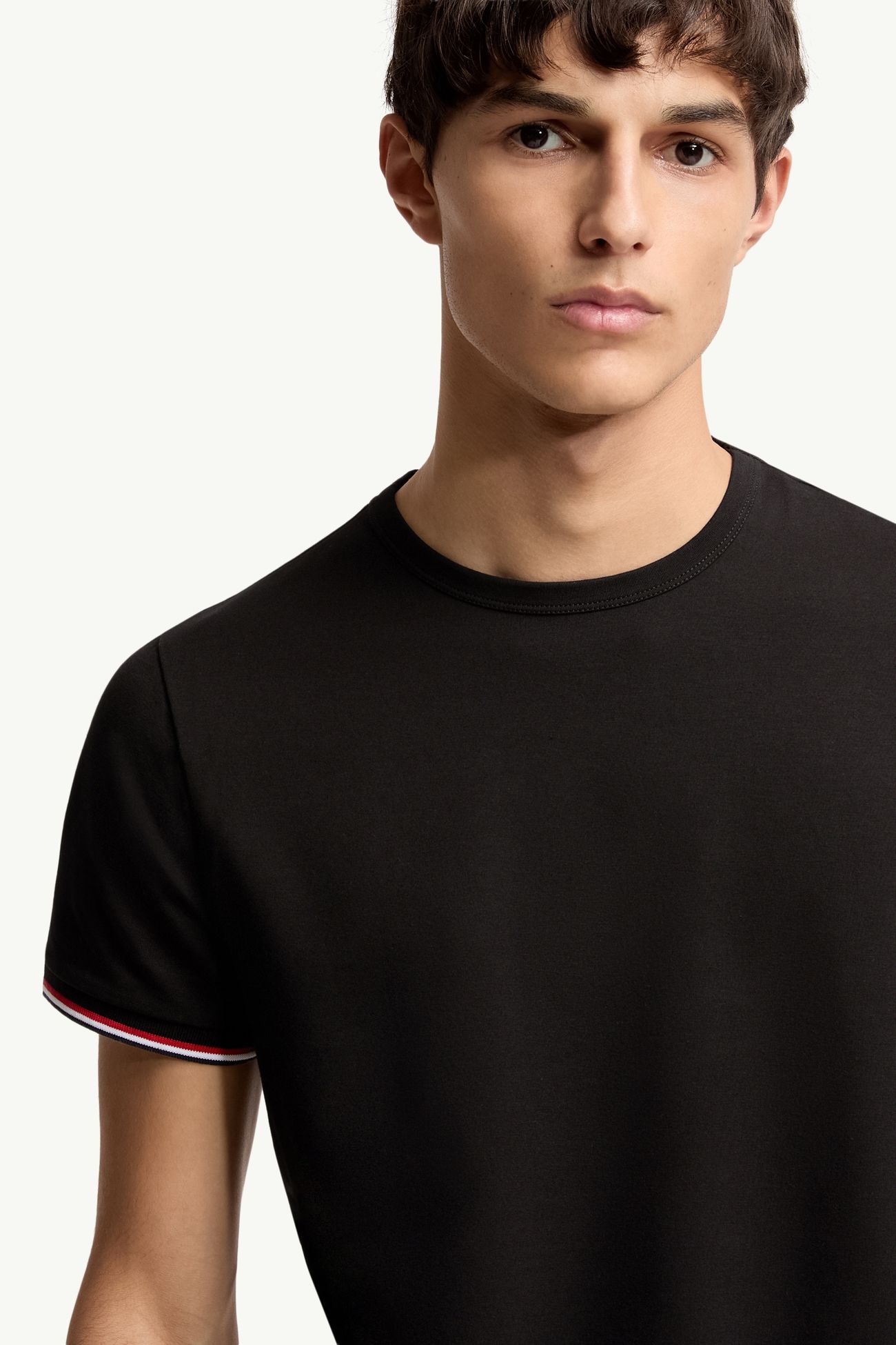 ブラック Tシャツ : Tシャツ＆ポロシャツ 向けの メンズ | モンクレール